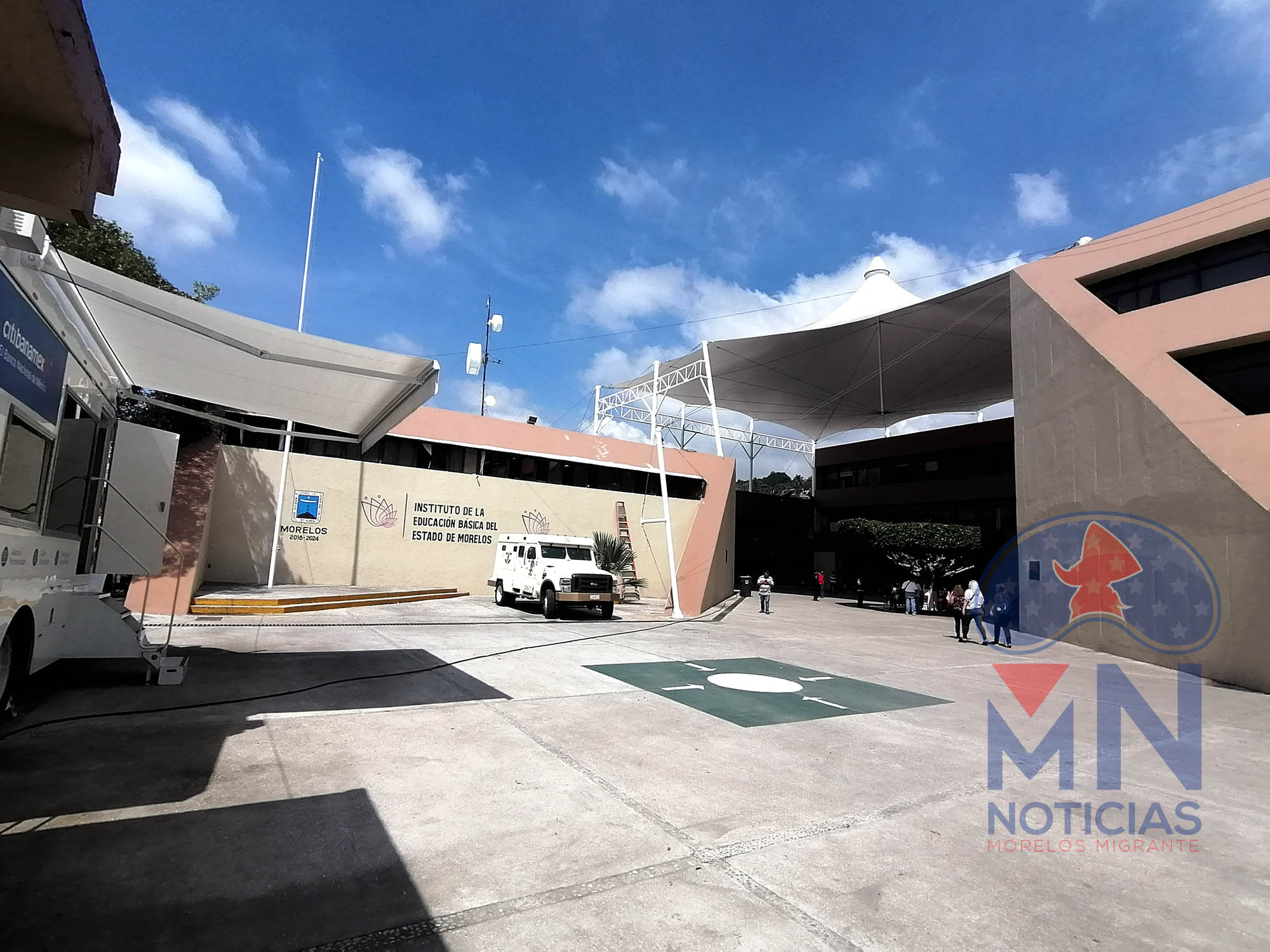 Instalaciones del IEBEM. foto Máximo Cerdio