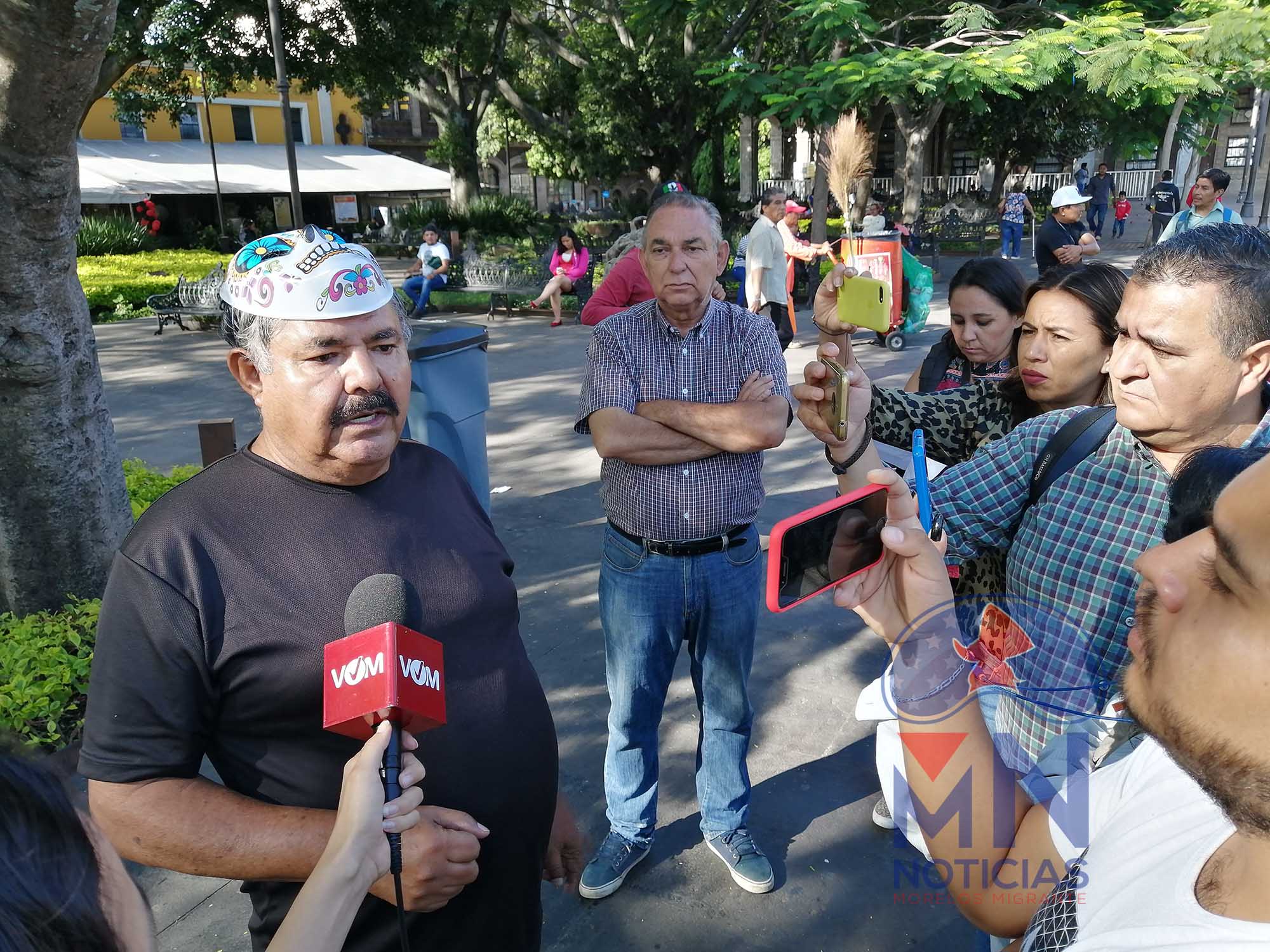 Jesús Escamila, presidente del Partido Humanista. Foto Máximo Cerdio