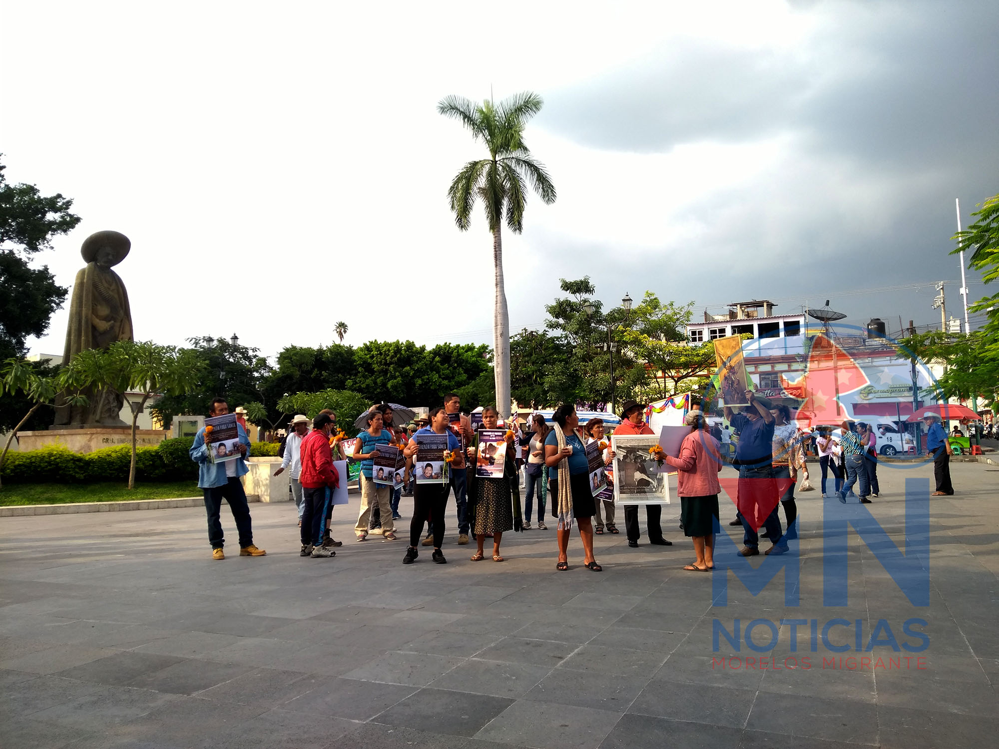 Procesión por asesinados. Foto Rosy Linares