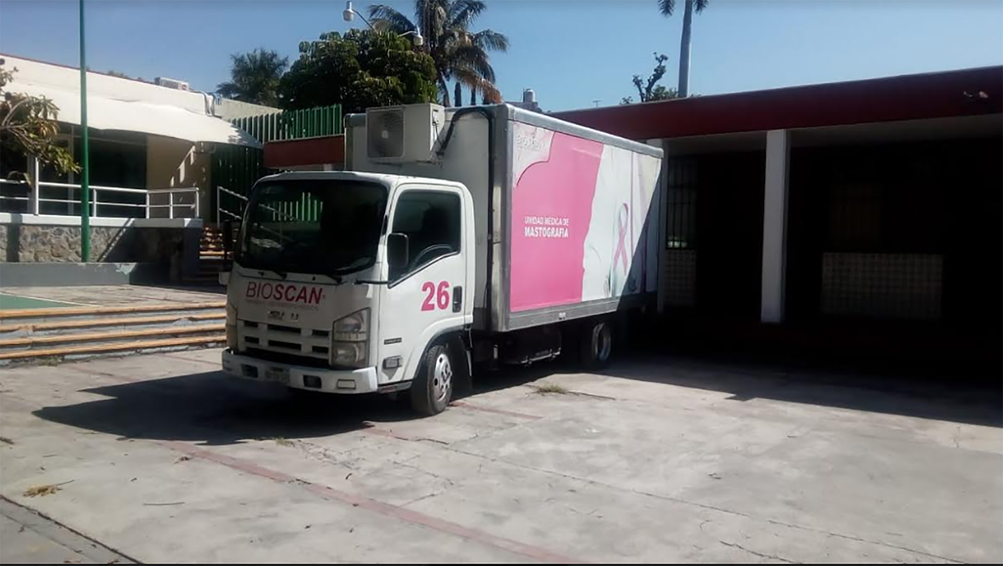 Unidad médica móvil. foto Rosy Linares