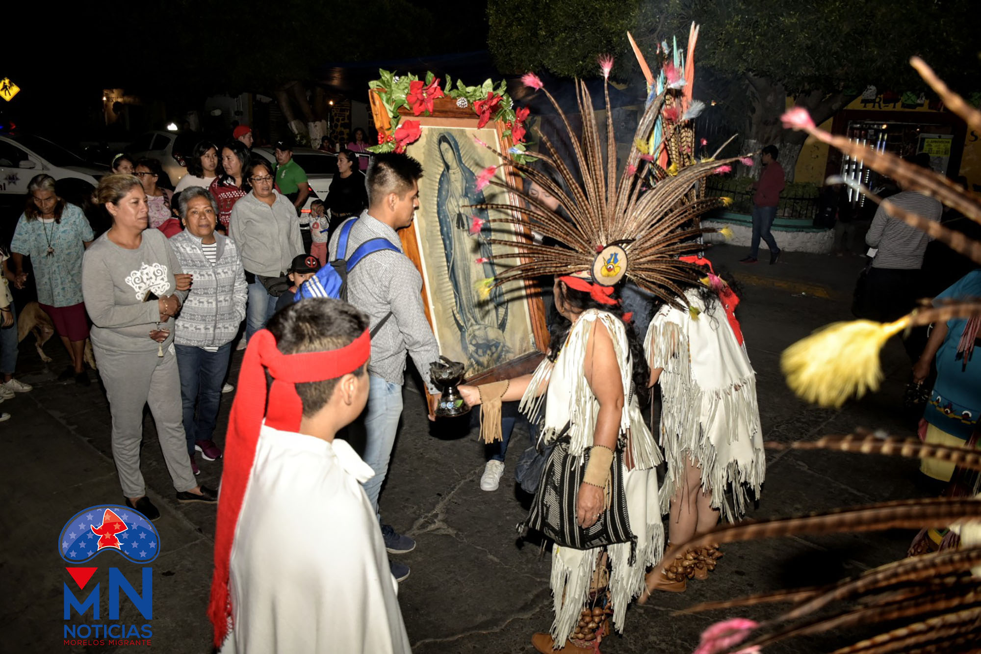 Procesion de la virge. Foto Máximo Cerdio