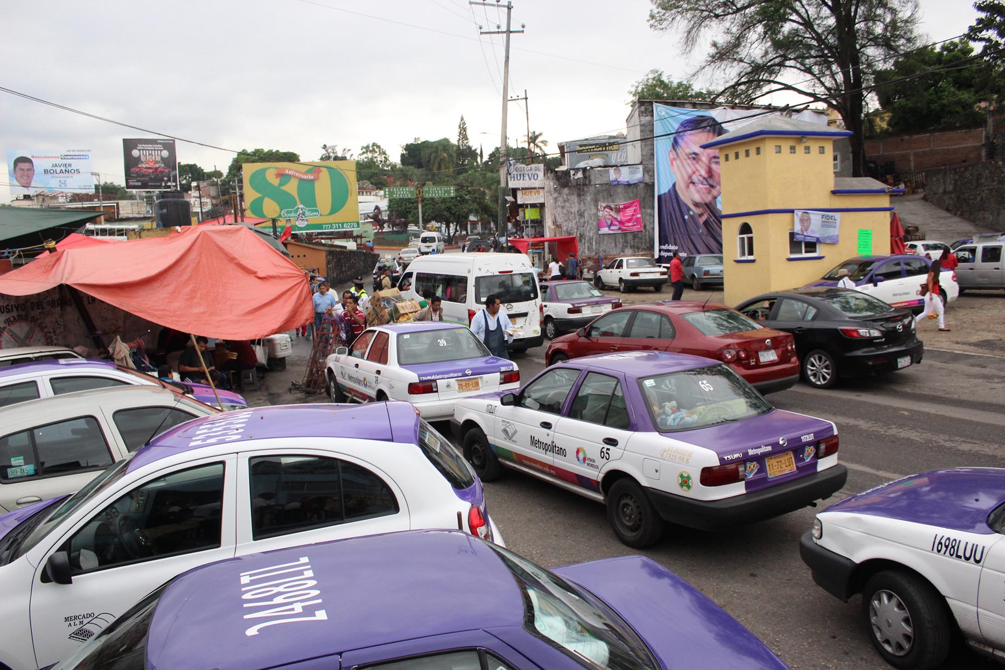 Taxis en Ceurnavaca, Foto cortesía