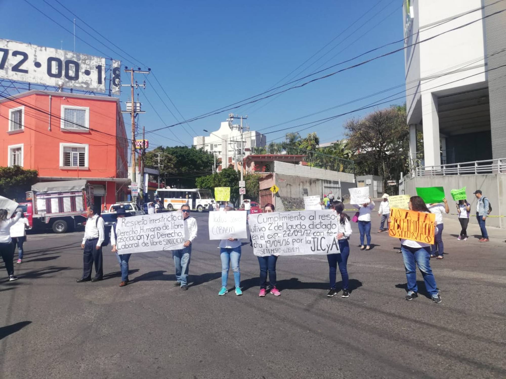 Maestros de COBAEM. Foto cortesía