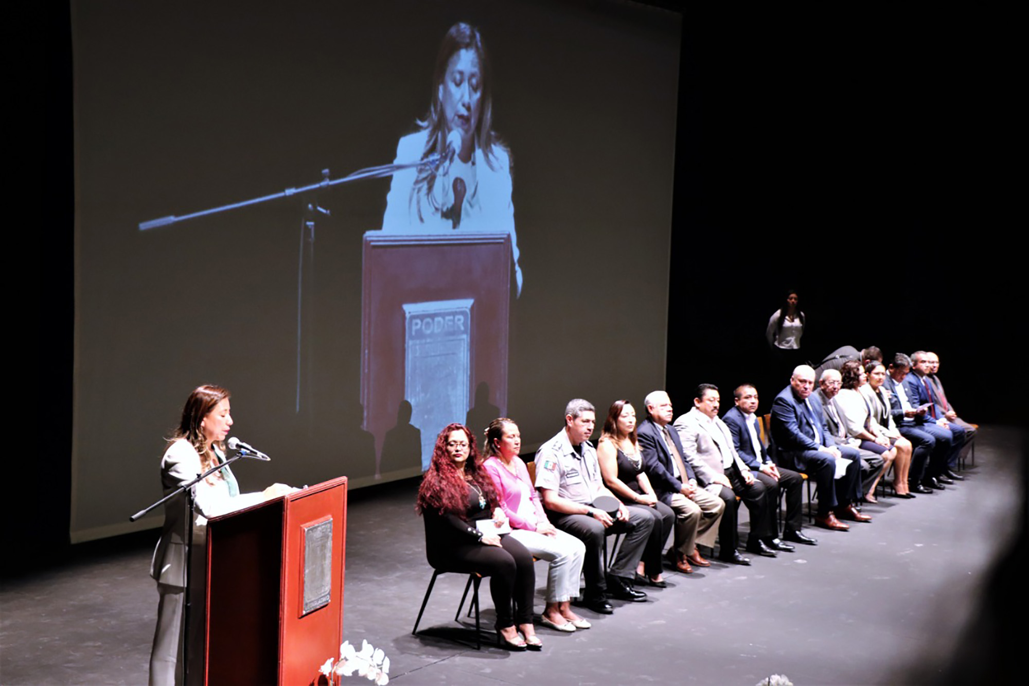 Alejandra Flores. Foro cortesía