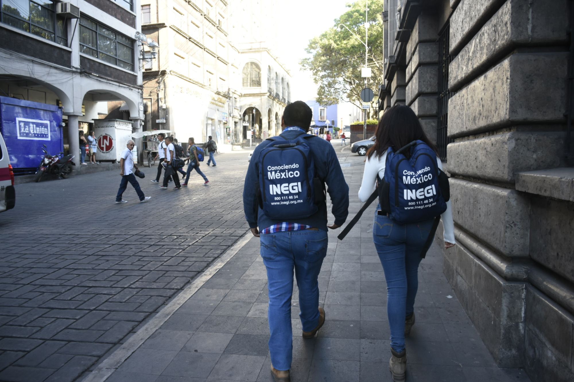 Encuestadores de INEGI. Foto cortesía