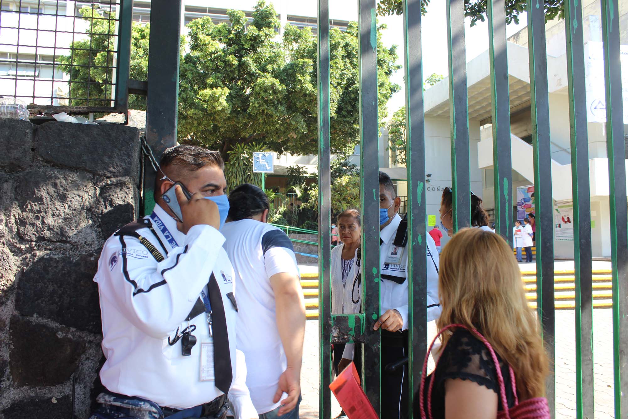 Entrada IMSS Plan de Ayala. Foto Cortesía