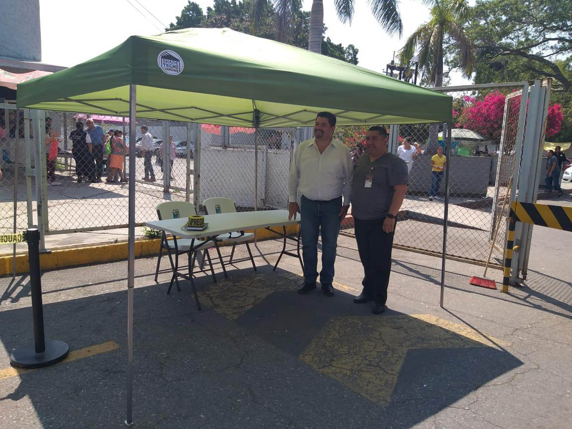 Entrega de equipo en el ISSSTE Rafael Barba Ocampo. Foto Rosy Linares