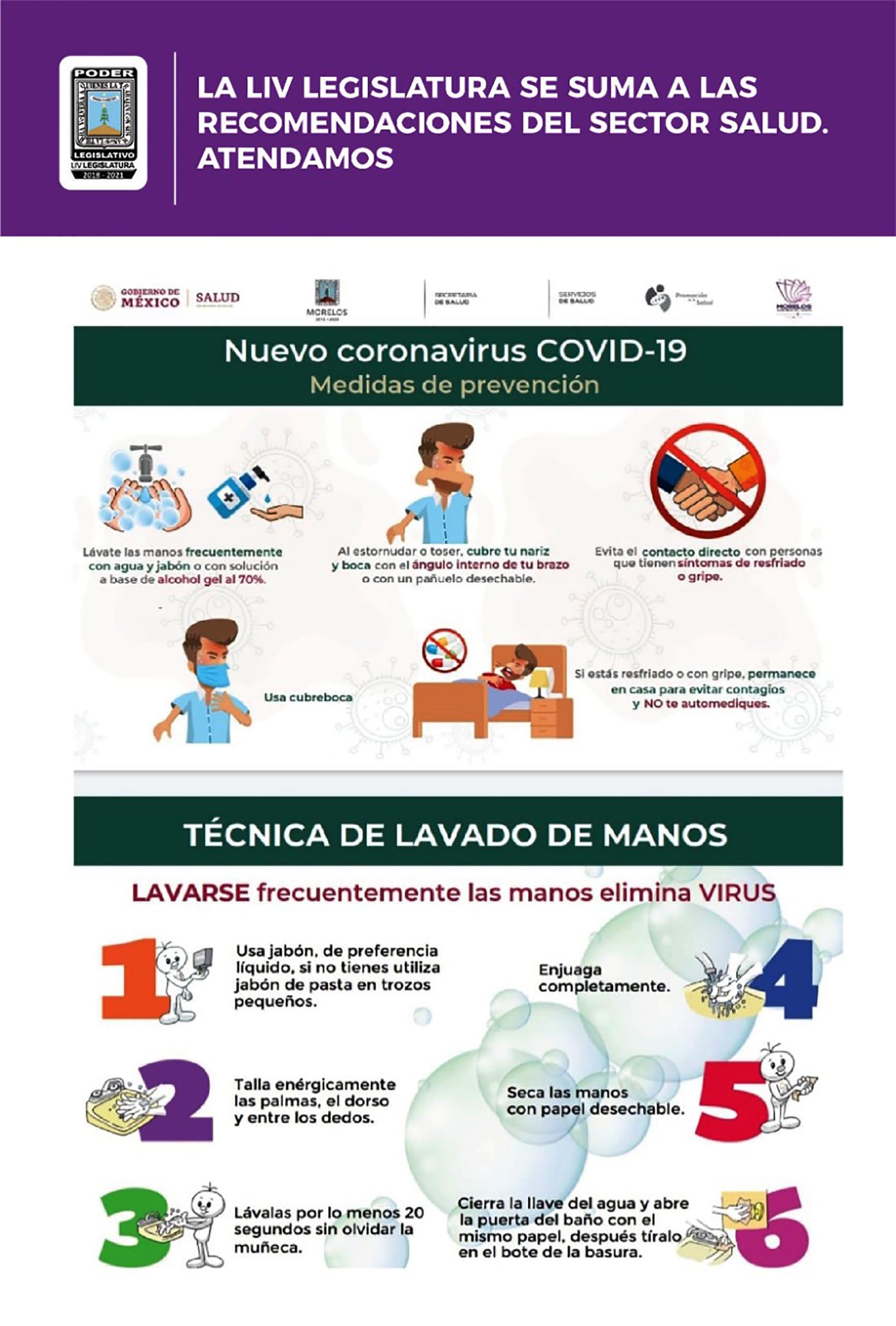 Promo Coronavirus. Foto cortesía