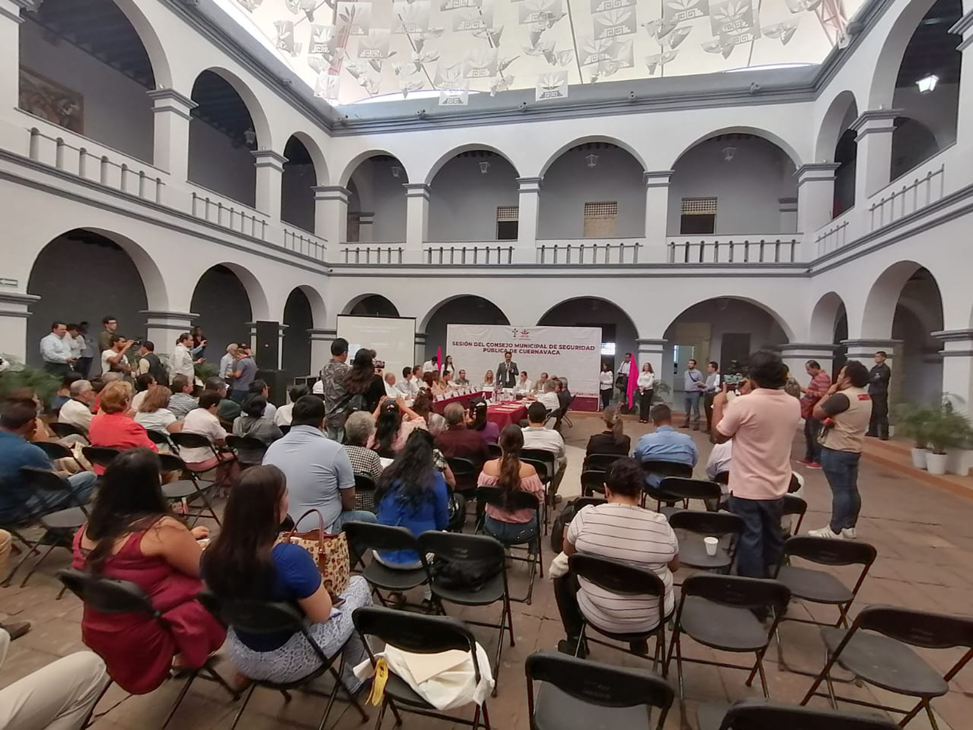 Sesión de CSP en el Museo de la Ciudad. Foto cortesía