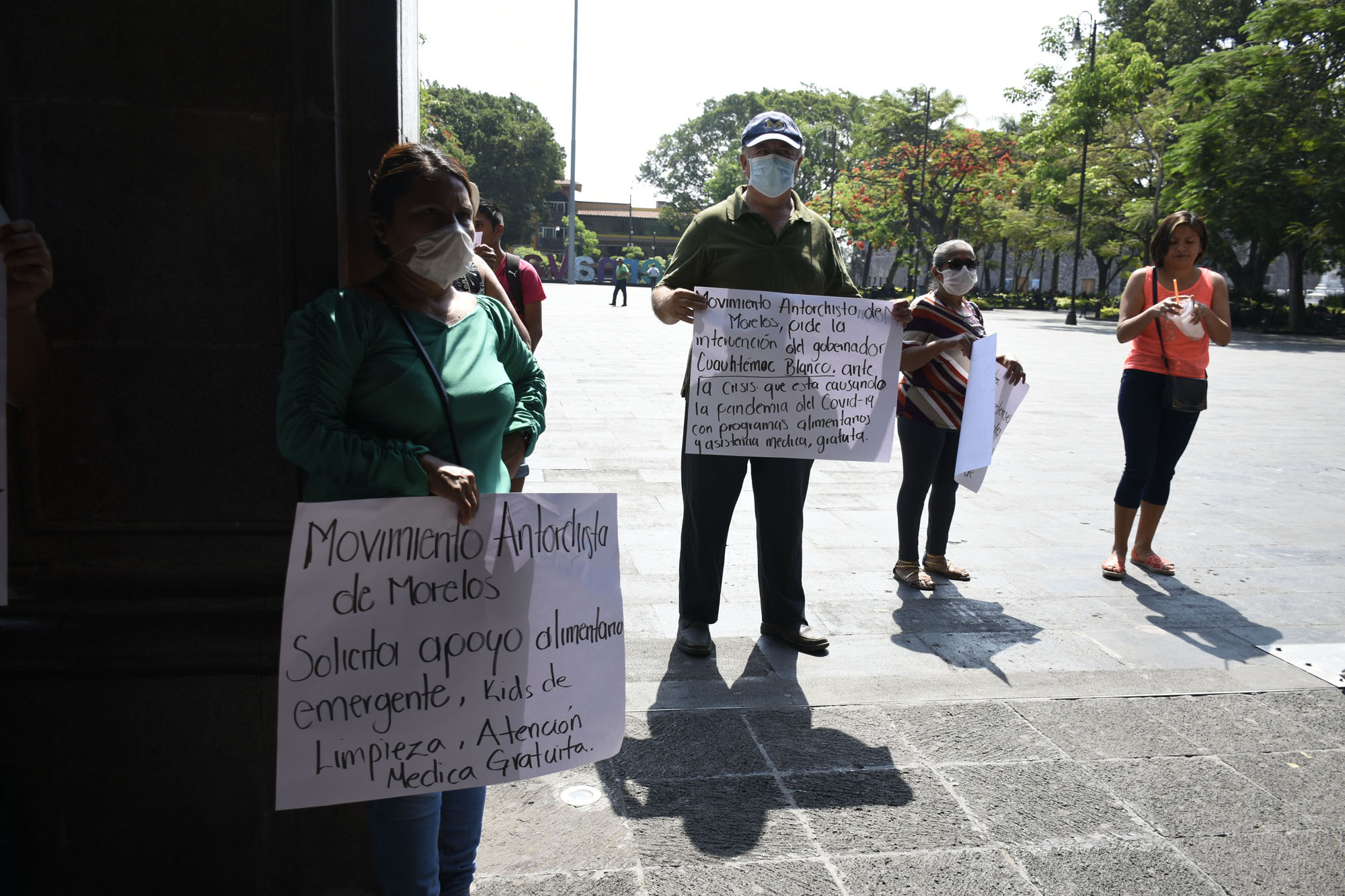 Integrantes de Antorcha Campesina. Foto cortesía