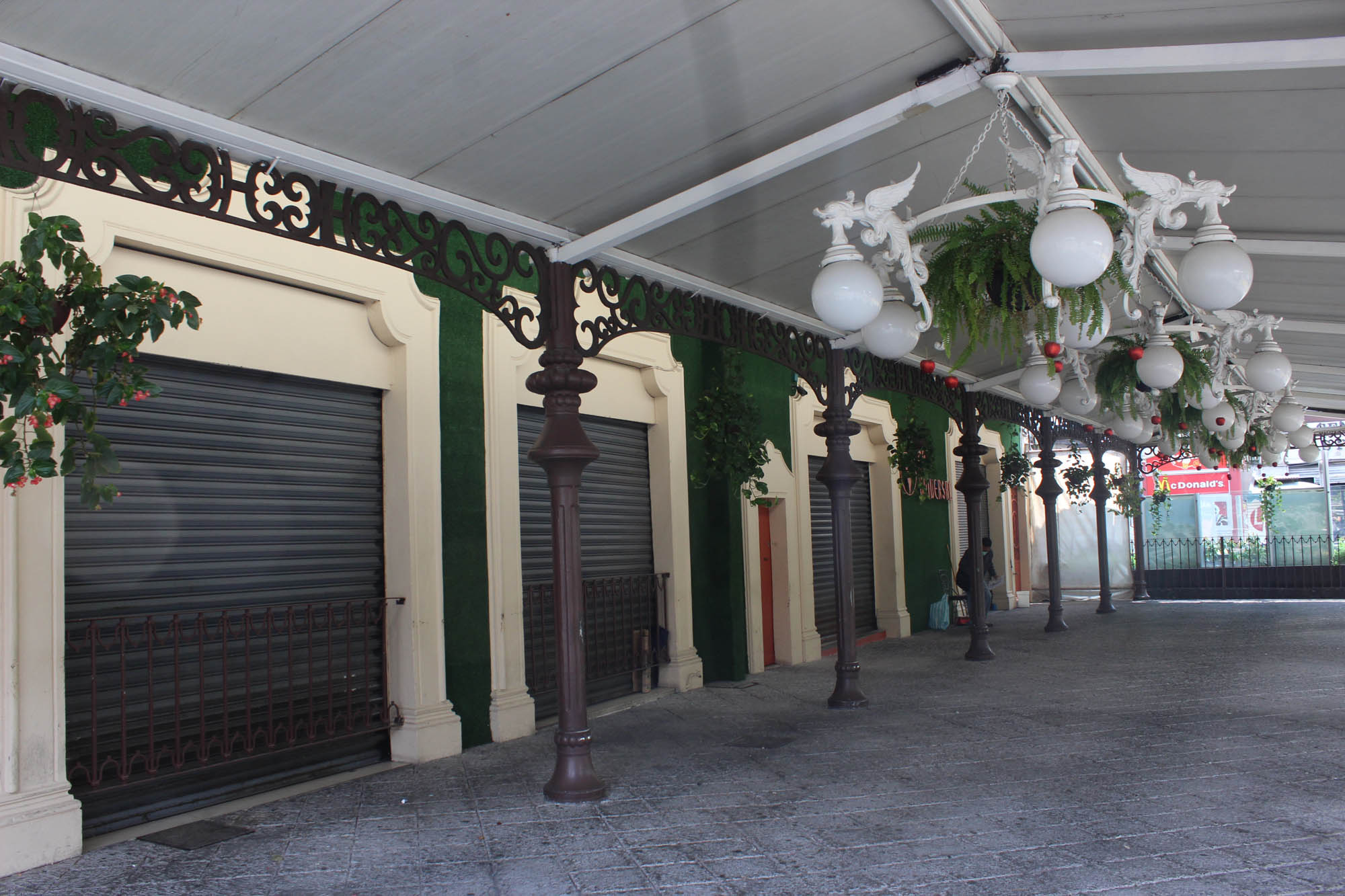 Restaurantes cerrados. Foto cortesía