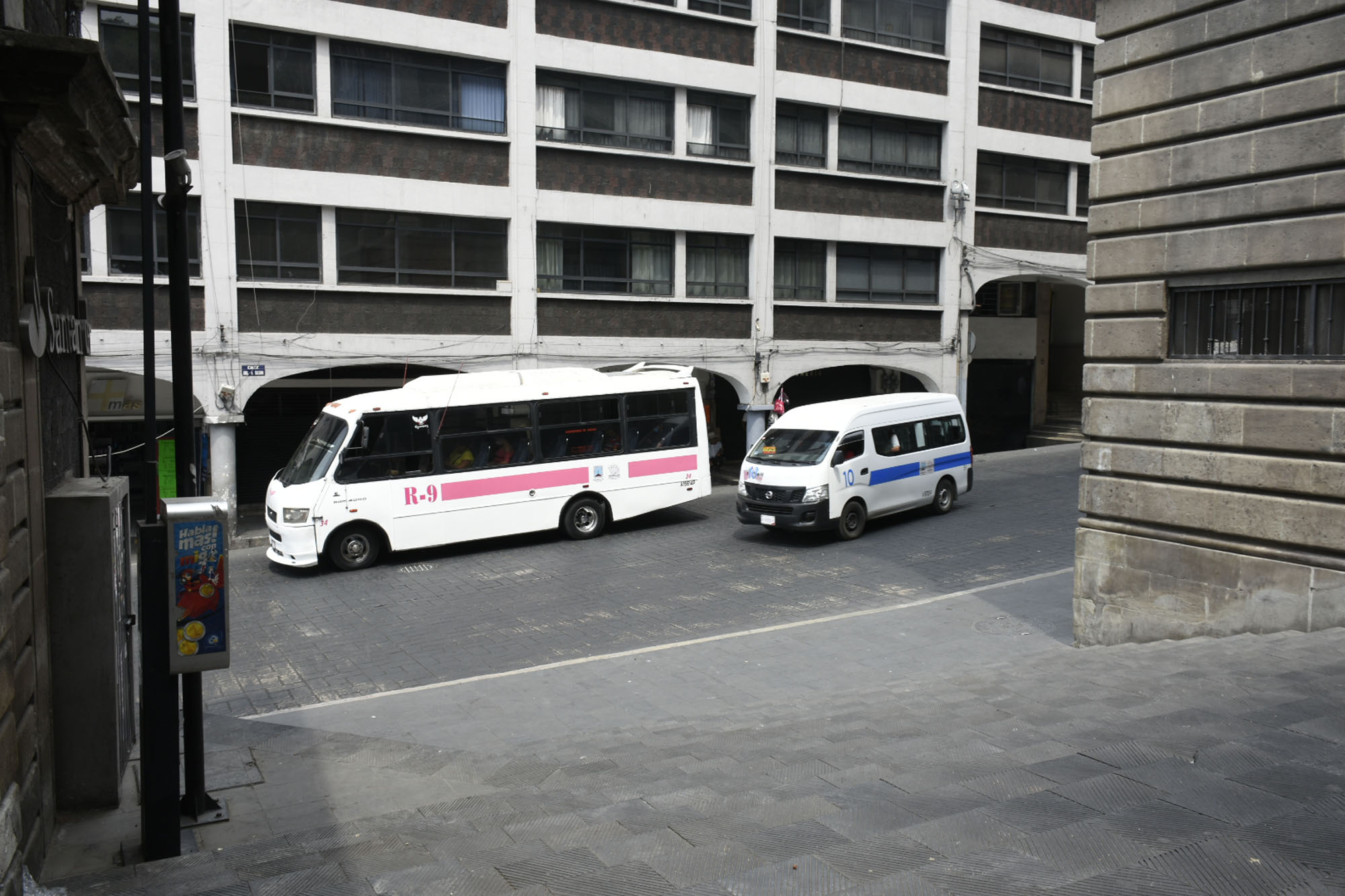 Transporte público. Foto de archivo