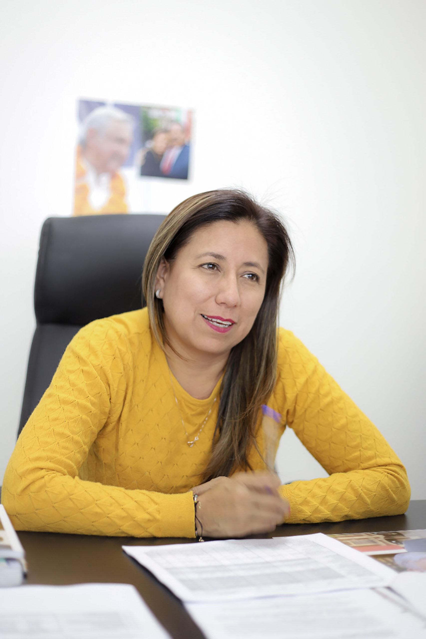Alejandra Flores. Foto cortesía