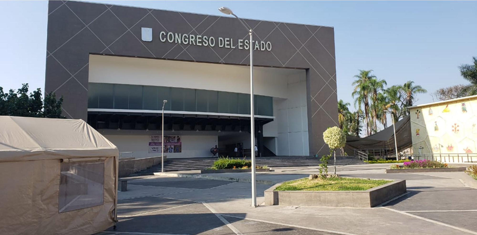 Edificio sede el poder legialdtivo en Morelos