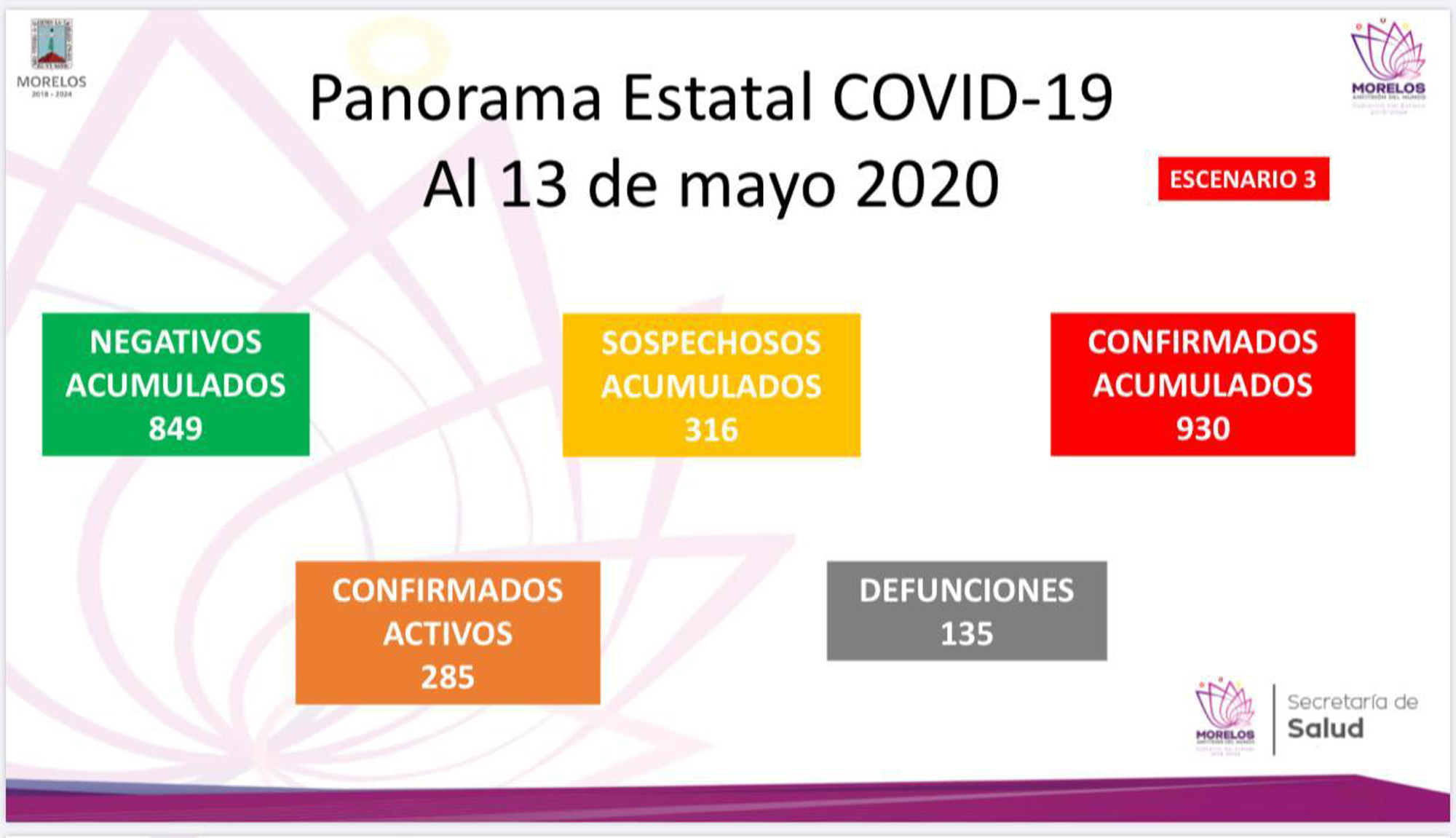 Panorama Estatal de Covid-19