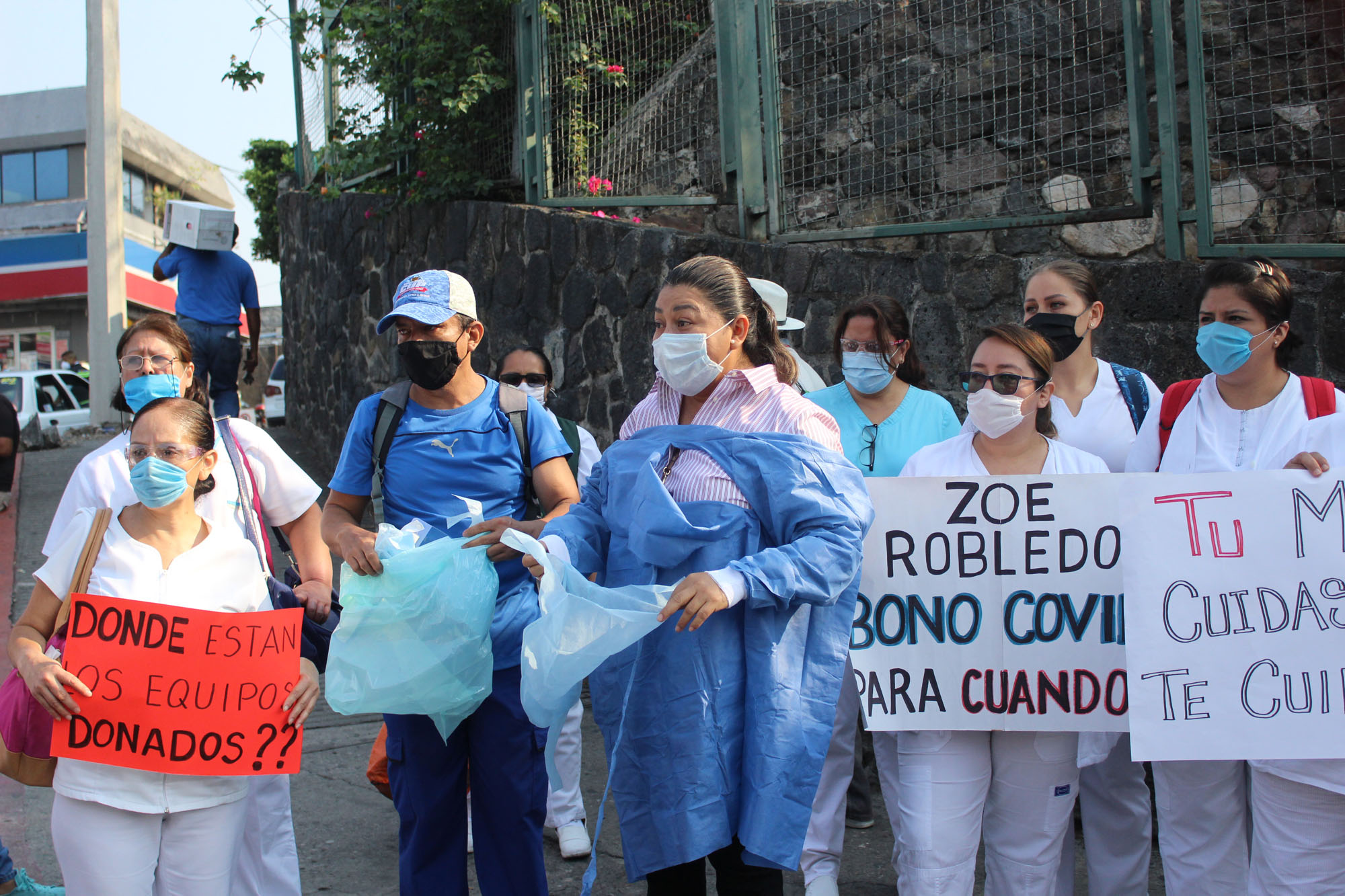 Personal del IMSS. Foto cortesía