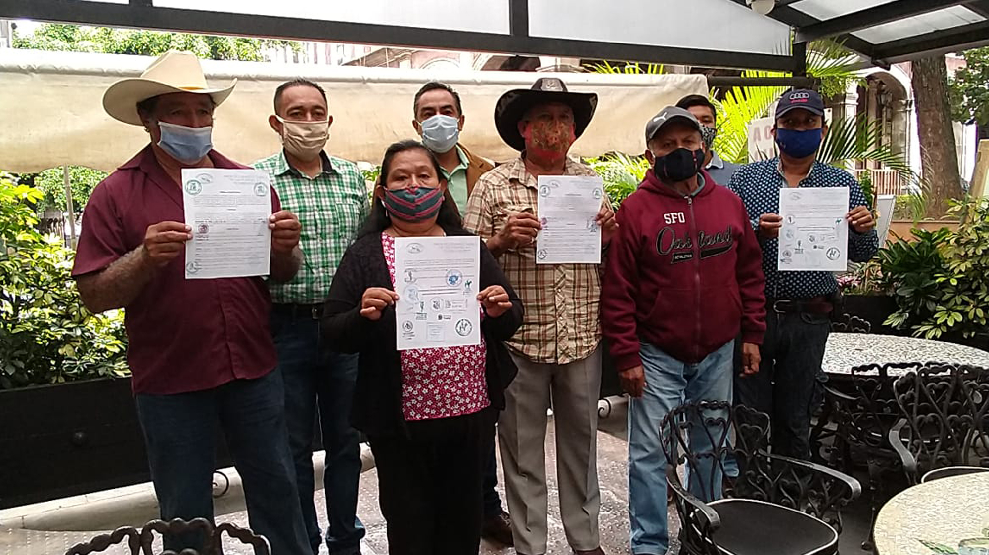 Integrantes de Cuenta las Fuentes. Foto cortesía