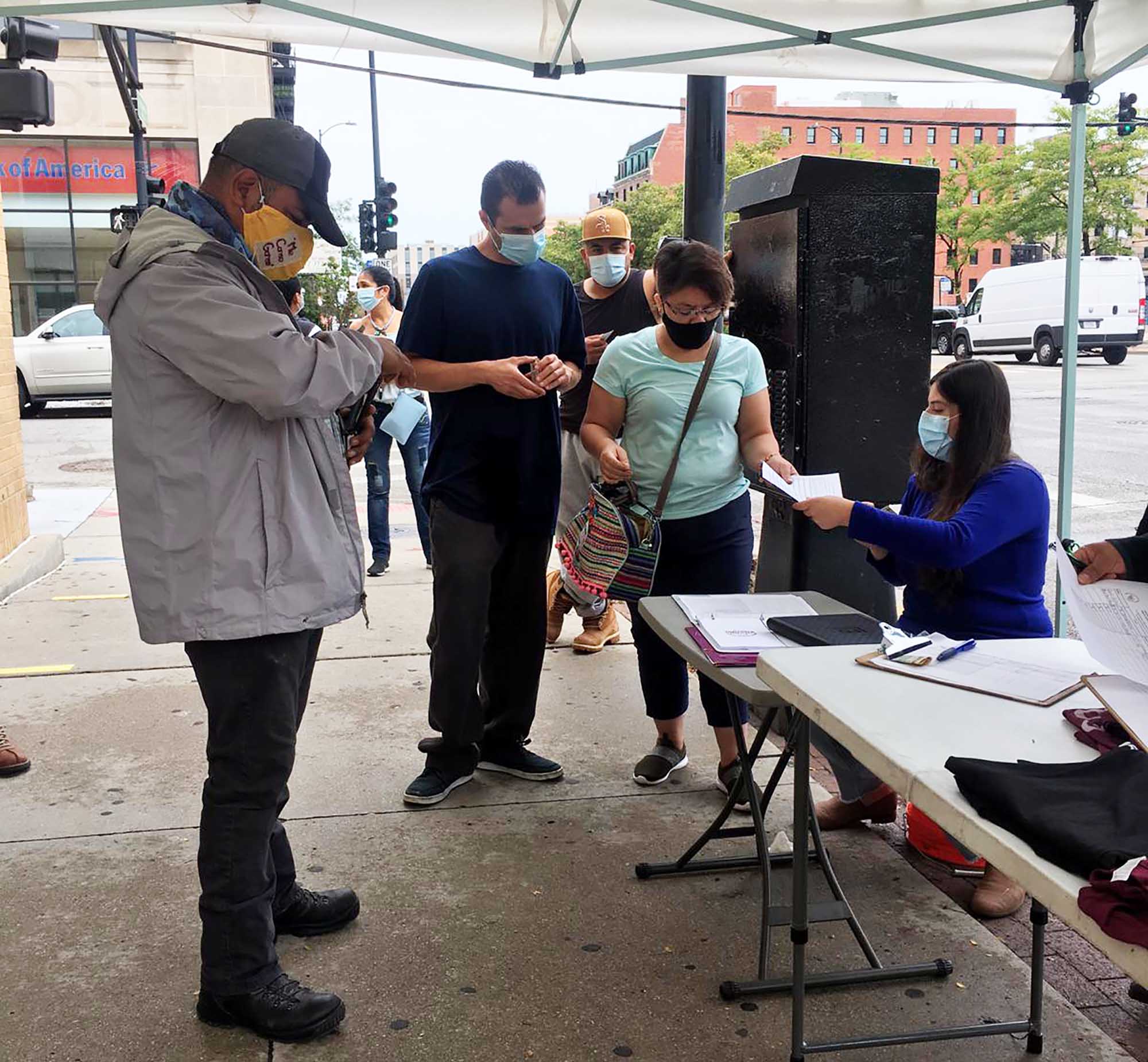 Votaciones en Chicago Foto cortesía