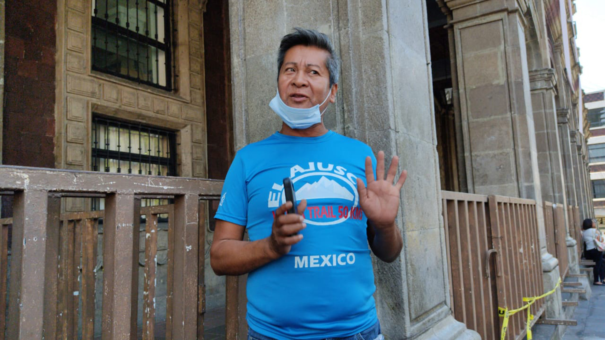 Alejando Garcia, vecino de La Barona. Foto cortesía