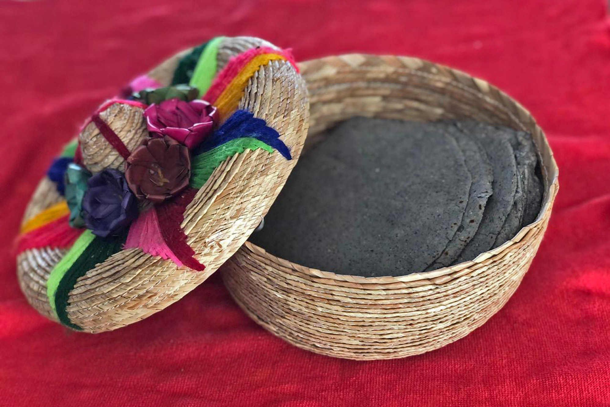 Tortillas de maíz. Foto de Ilustración