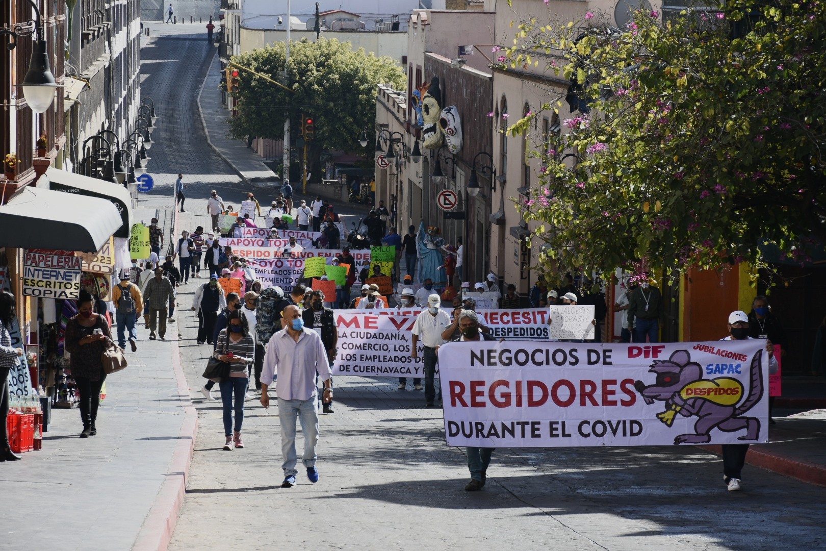 Marcha de trabajadores 