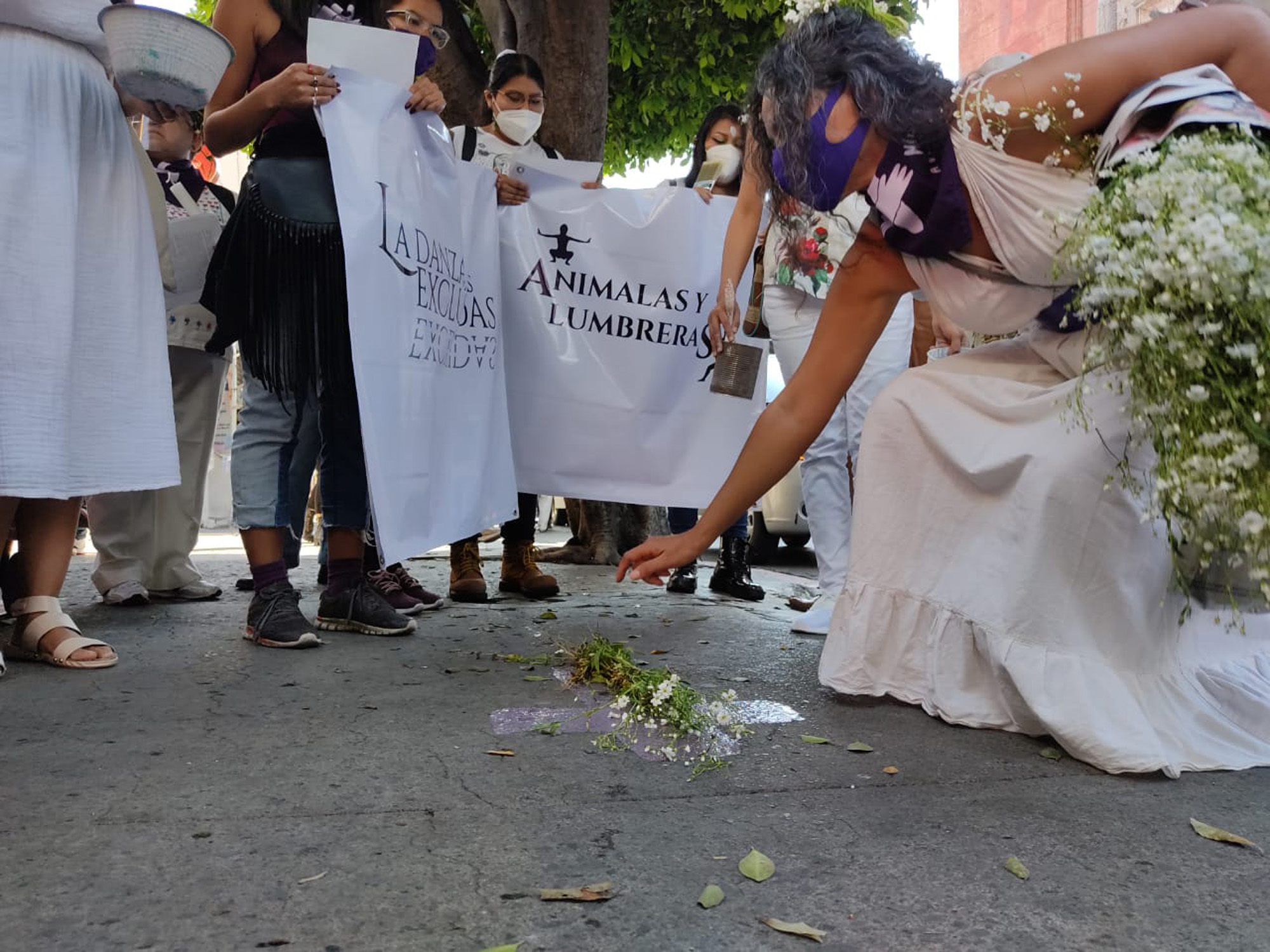 Danza de las Excluidas, Colectiva Animalas y Lumbreras. Foto cortesía