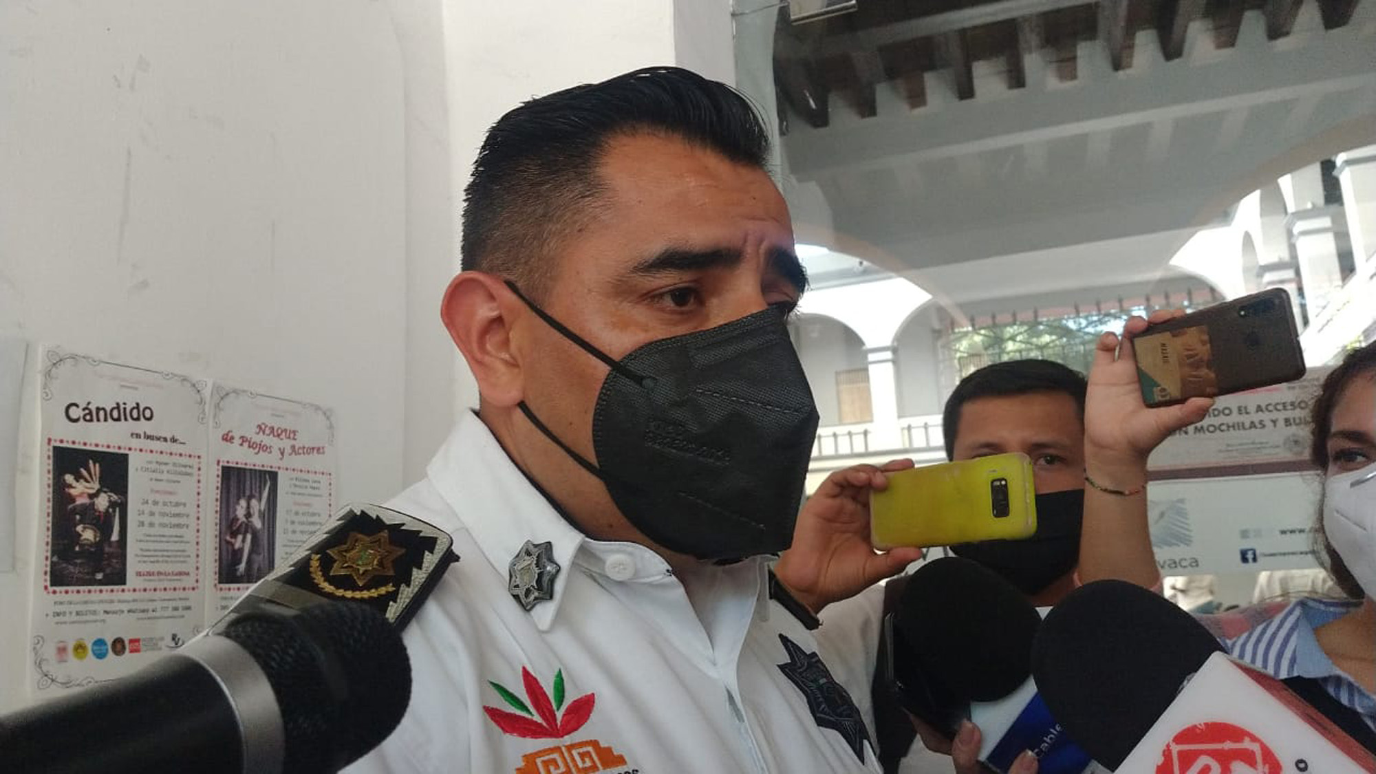 Director de la Policía Vial de Cuernavaca, John Sergio Reséndiz Montes de Oca. Foto cortesía