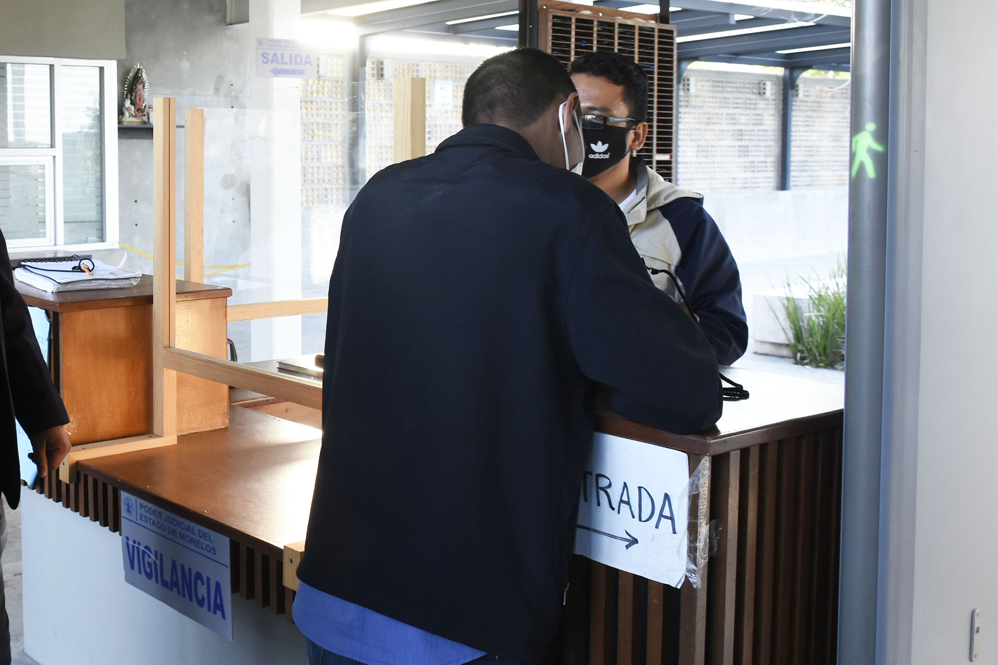 Entrada a edificio público