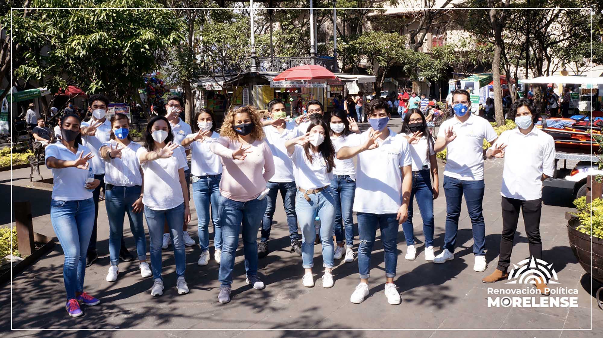 Actividad en el Jardín Juárez 