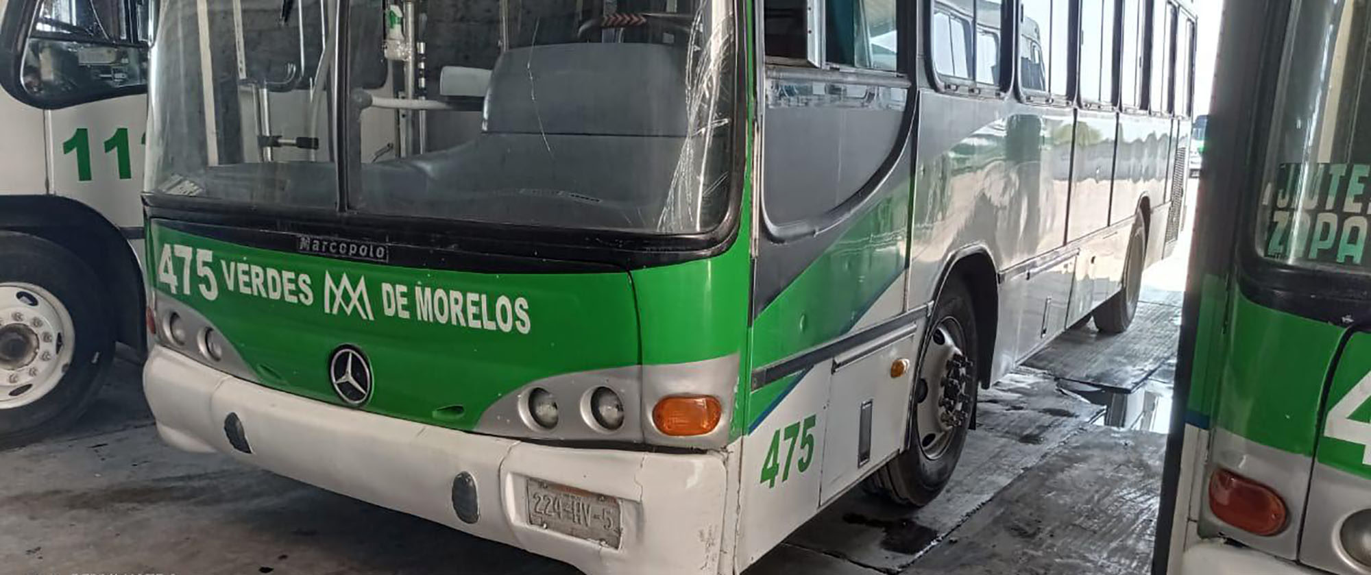 Sanitización de transporte