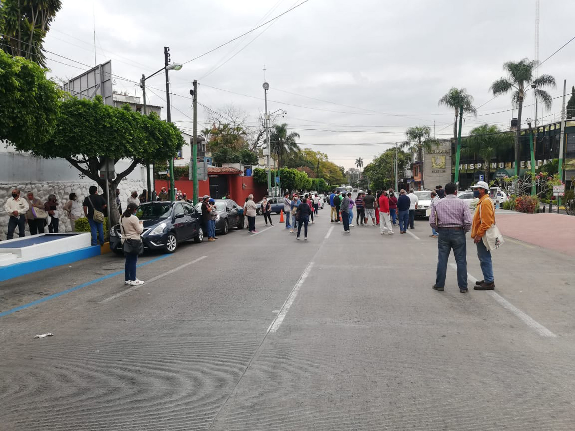 Vecinos de la colonia Antonio Barona sin agua. Foto cortesía