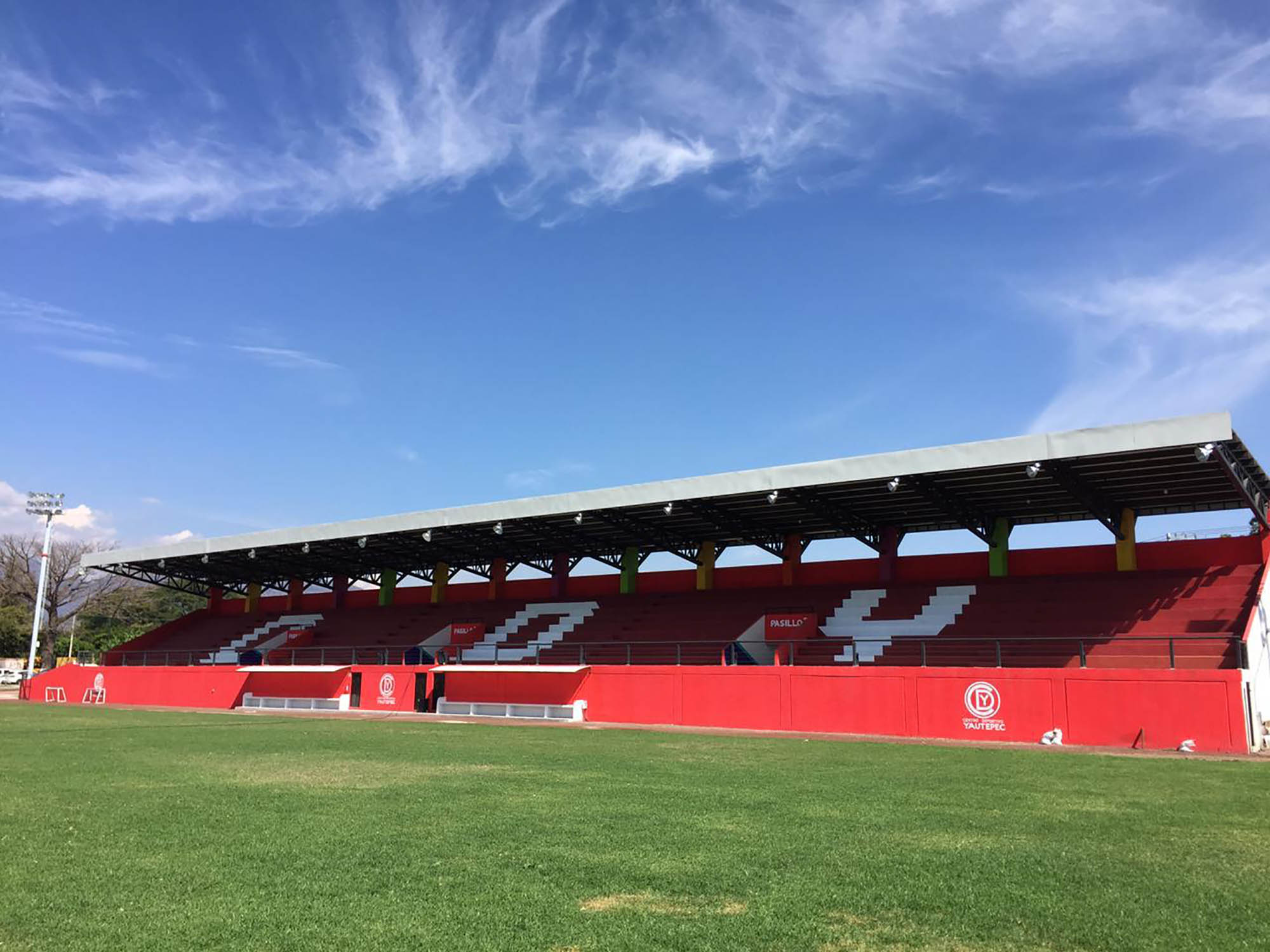 Estadio en Yautepec