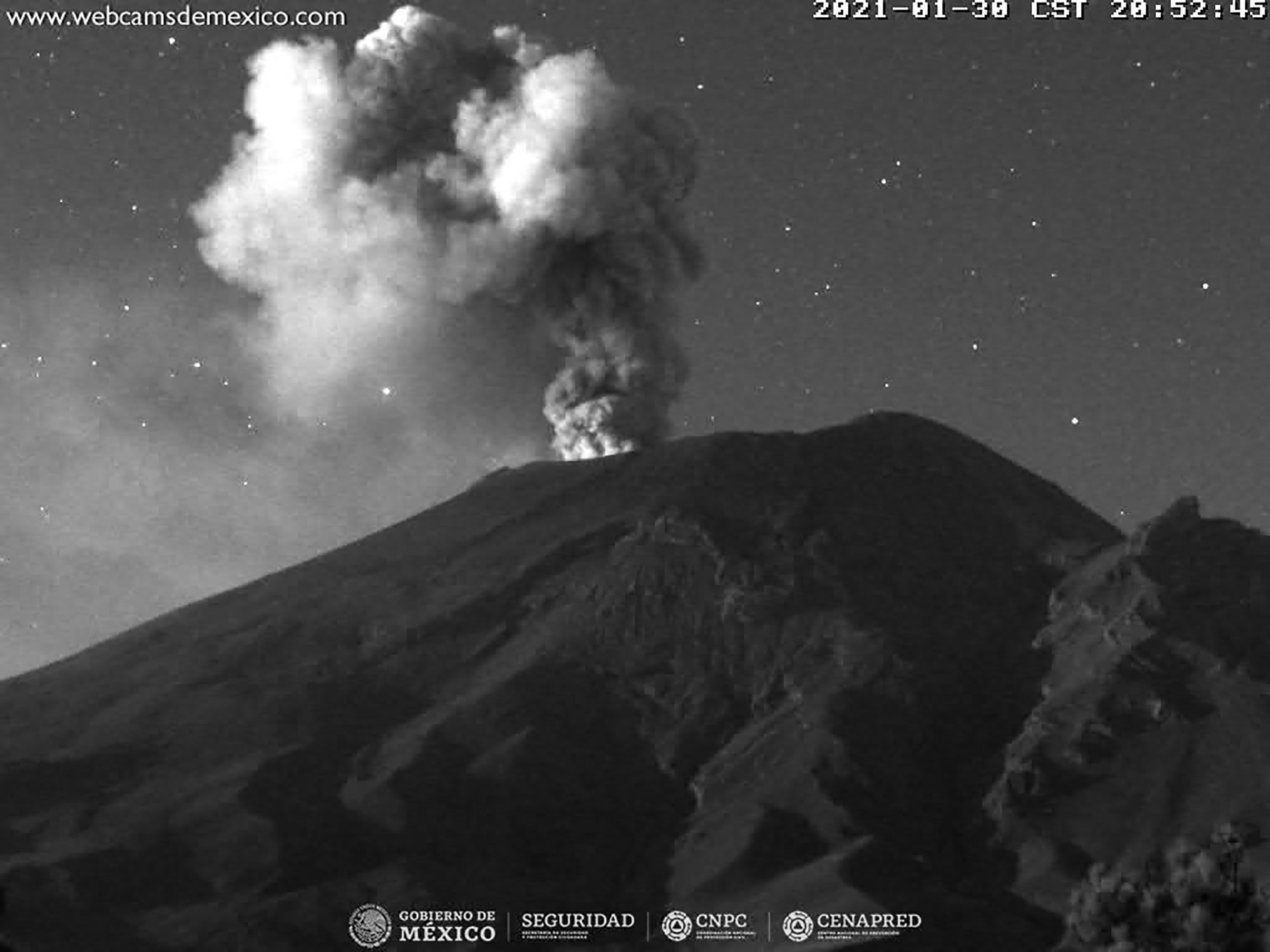 Volcán Popocatépetl 