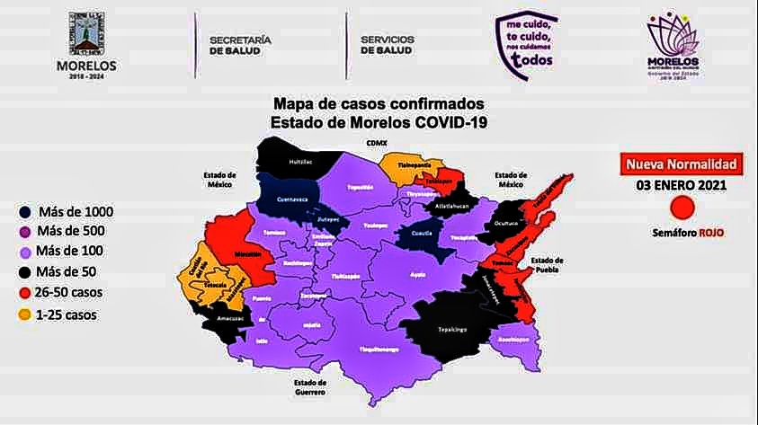 Mapa epidemiológico 