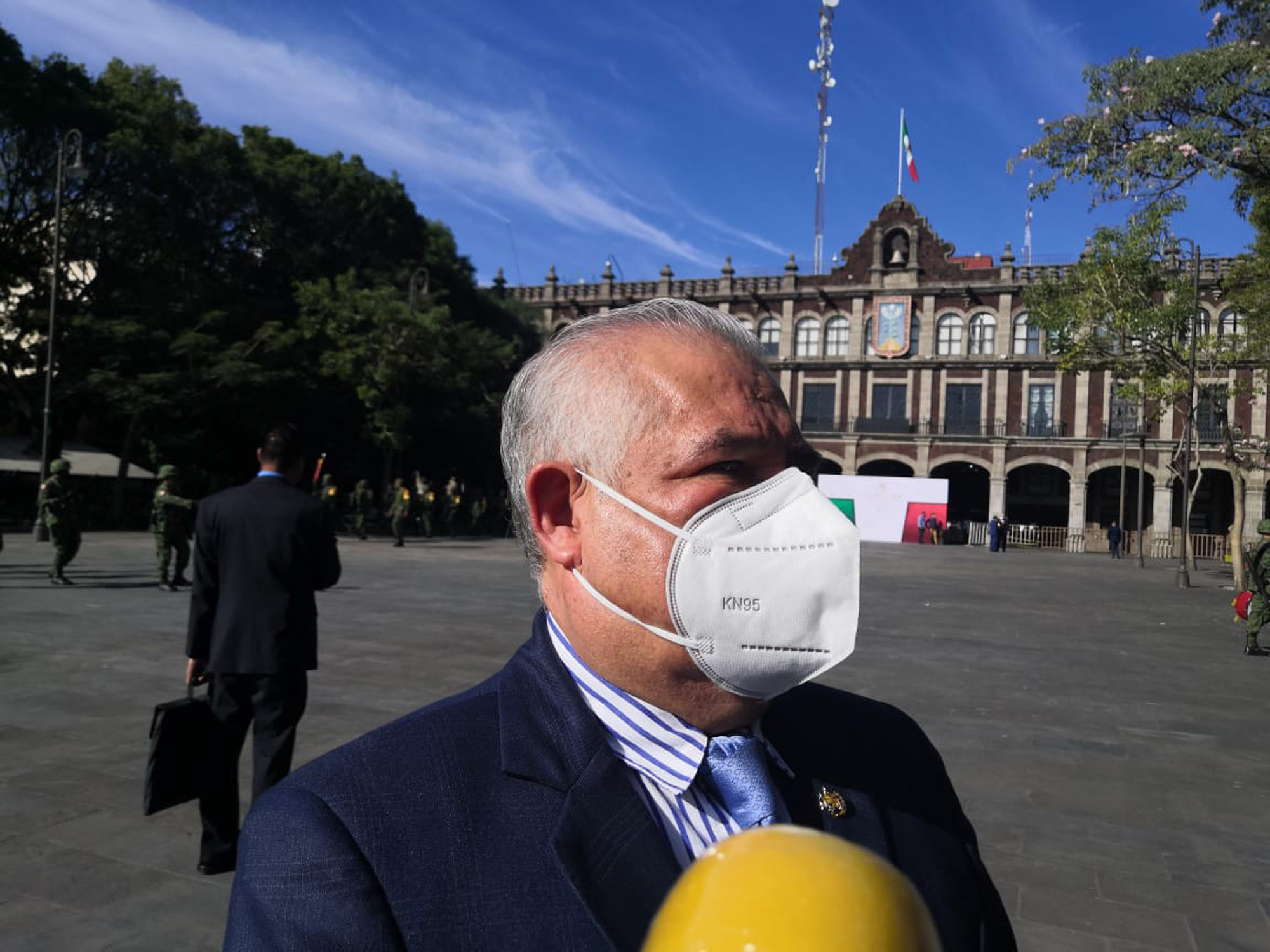 Titular de la Comisión Estatal de Seguridad Pública, José Antonio Ortiz Guarneros. Foto cortesía