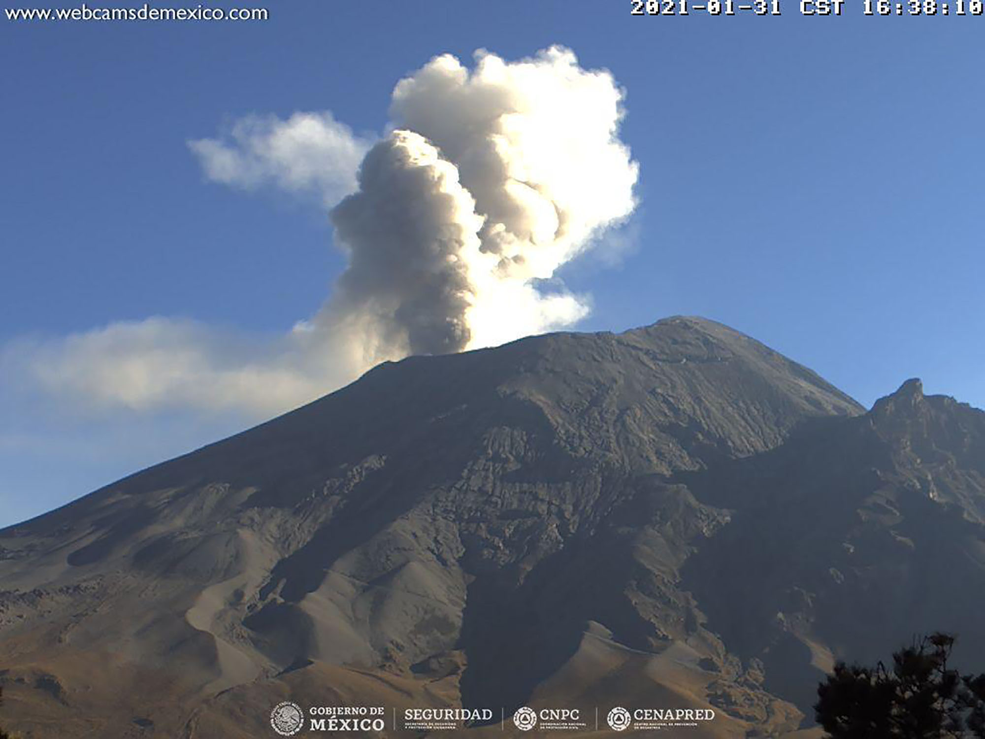 Volcán Popocatépetl 