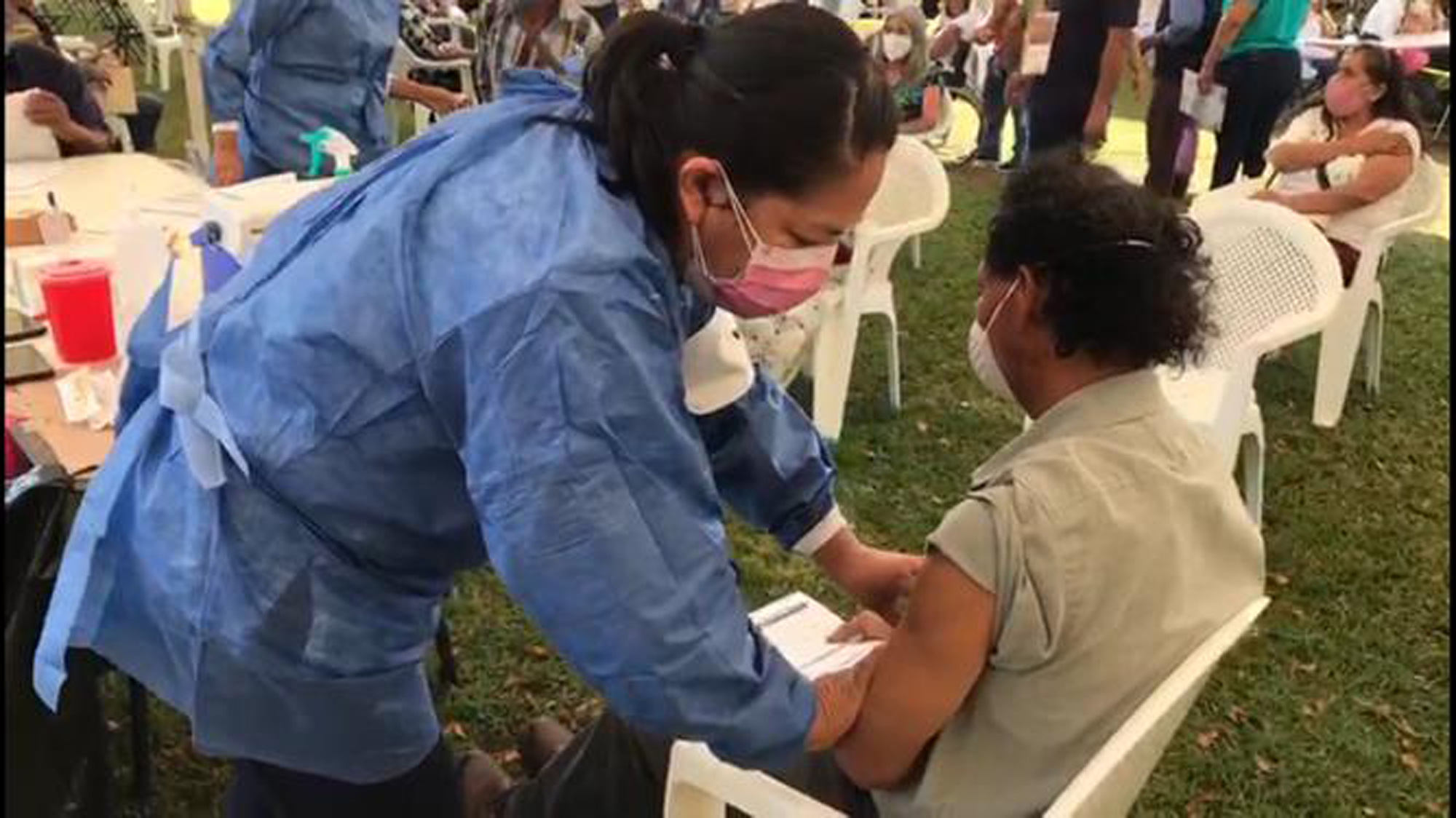 Aplicación de Vacunas en Morelos. Foto cortesía