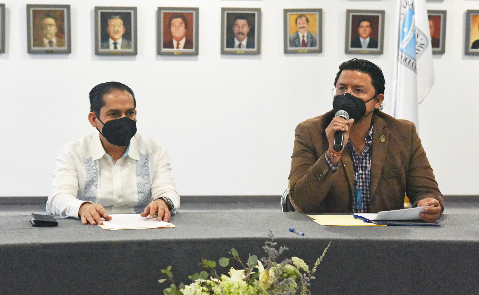 Firma de convenio UAEM y TSJ. Foto cortesía