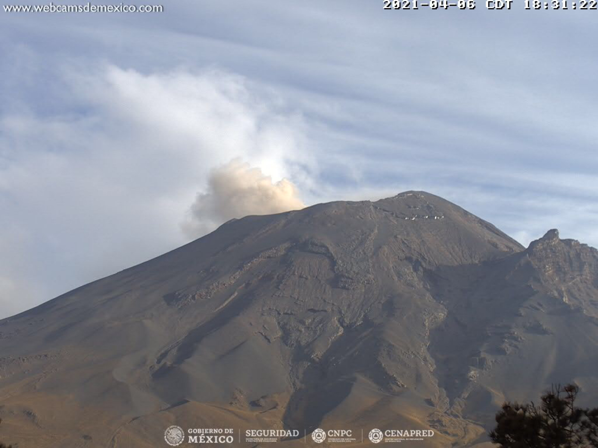 Volcán Popocatepetl