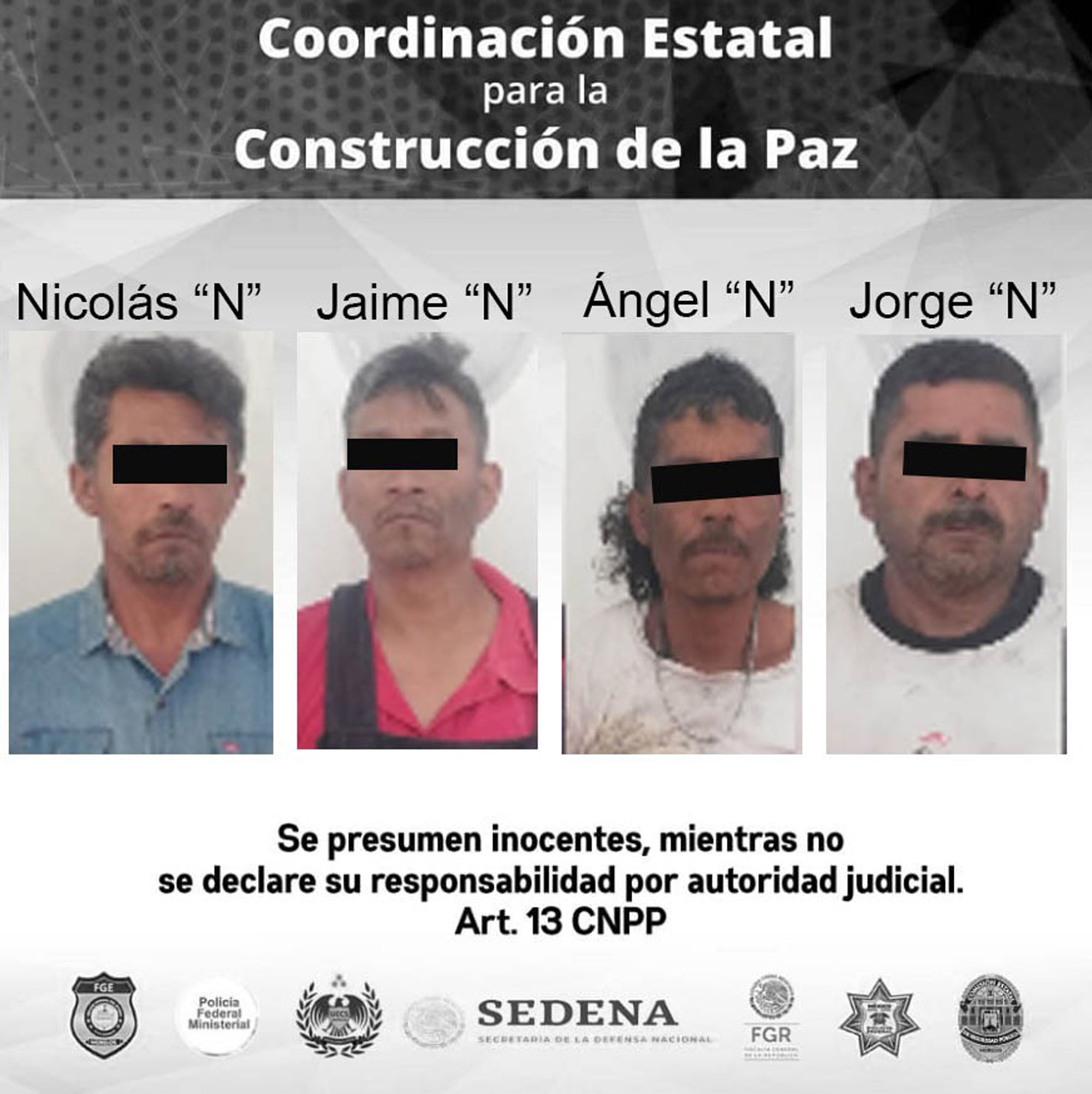 Detenidos por delito de encubrimiento por receptación