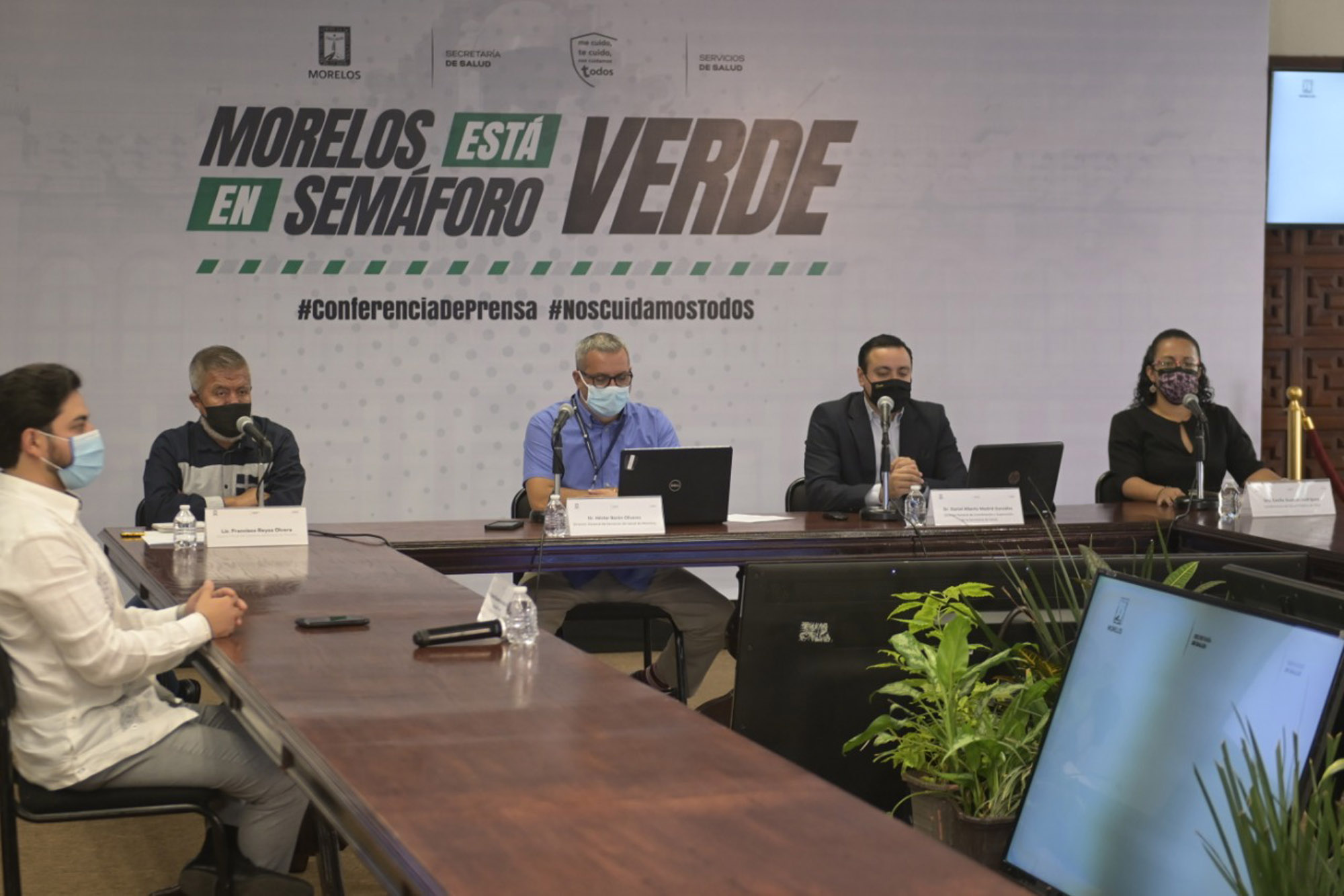 Conferencia de prensa Covid-19