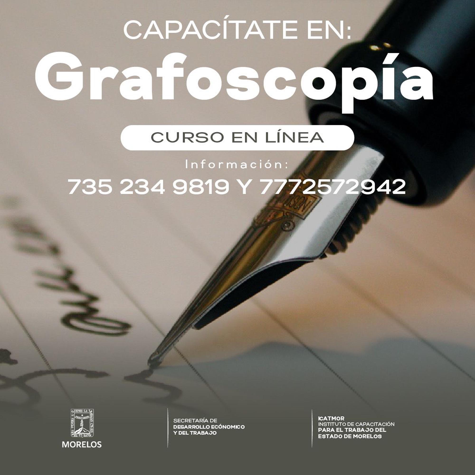 Curso en línea grafoscopía