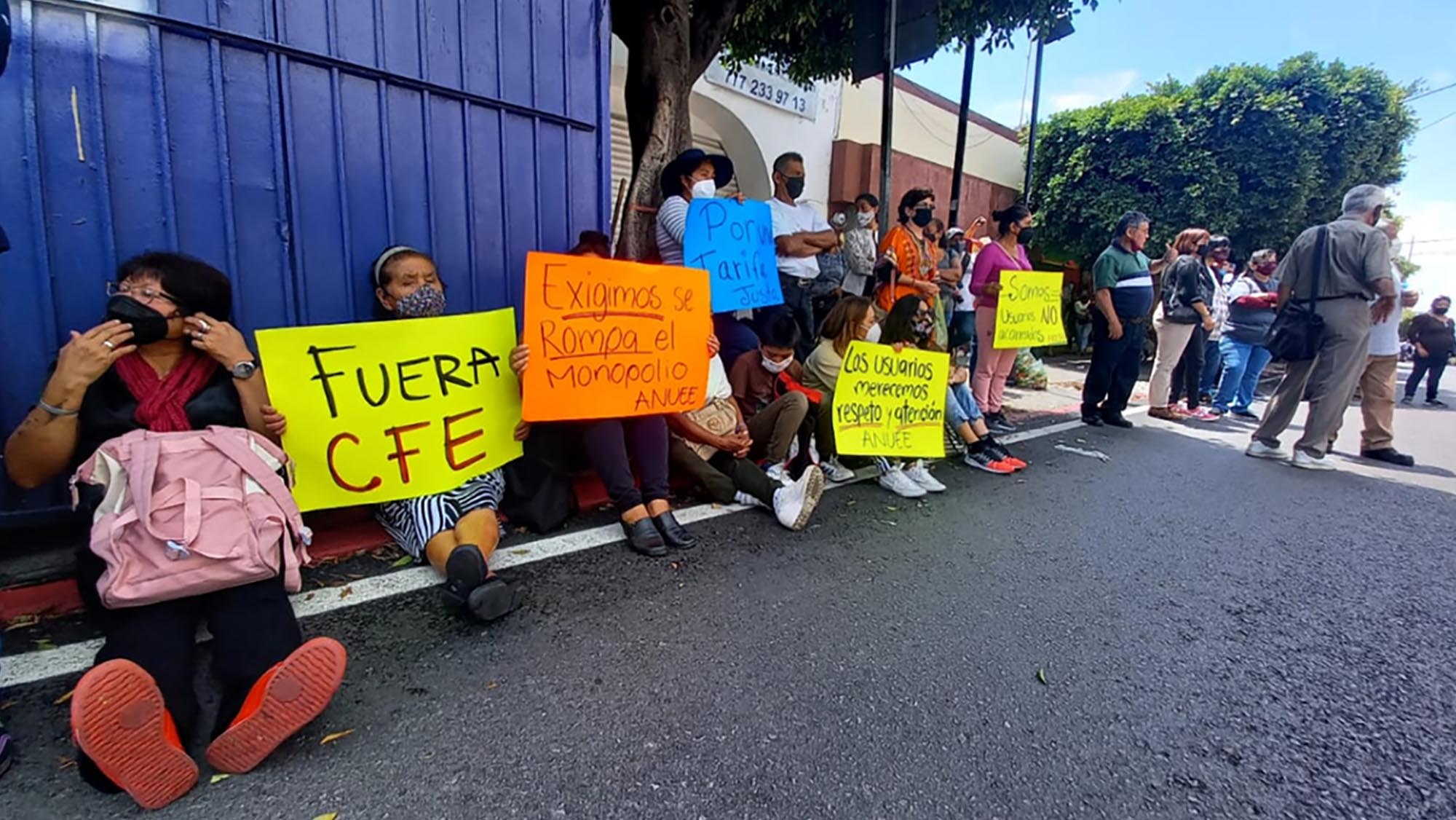 Protesta contra Profeco