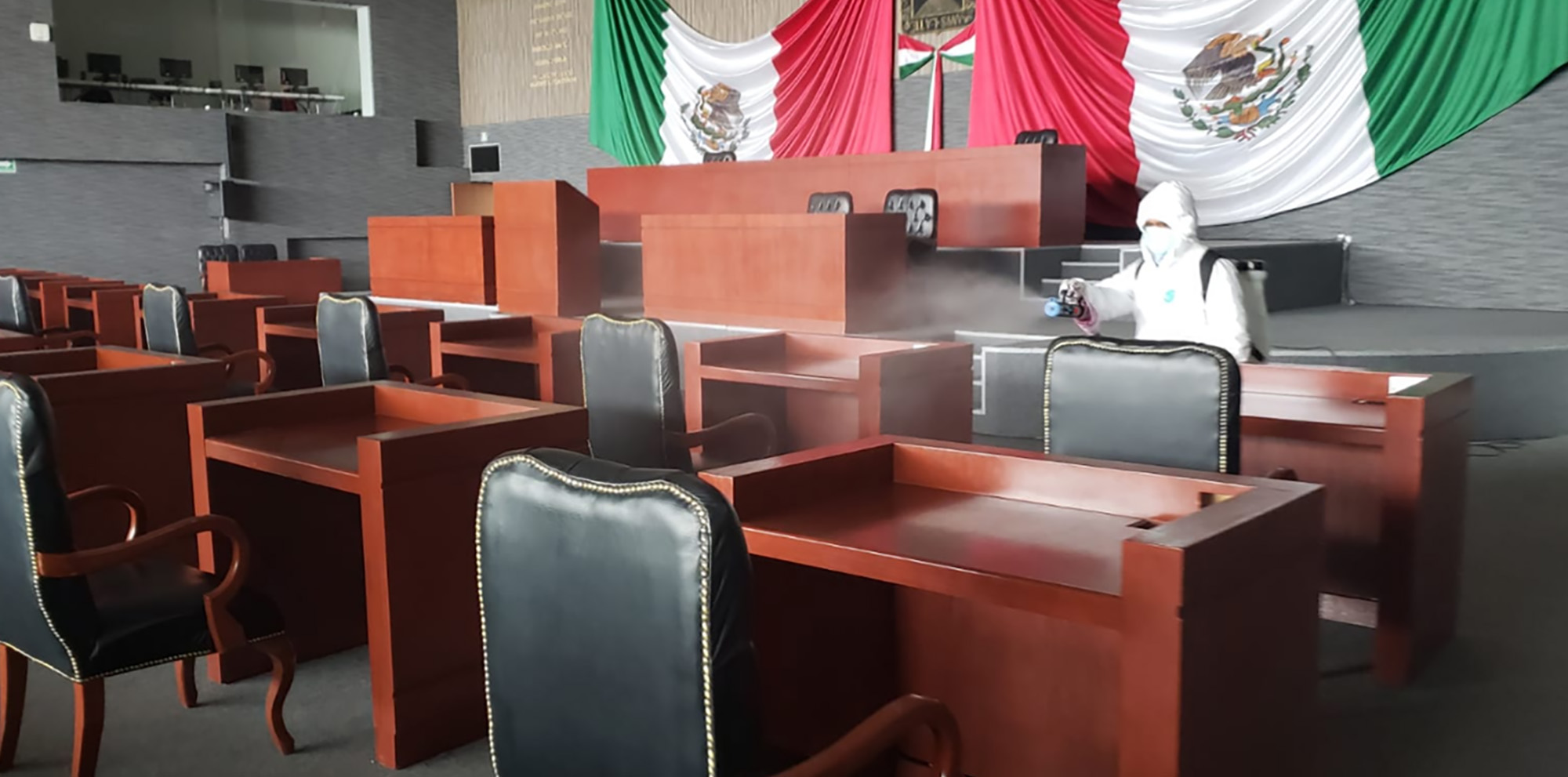 Sanitización inmueble Congreso