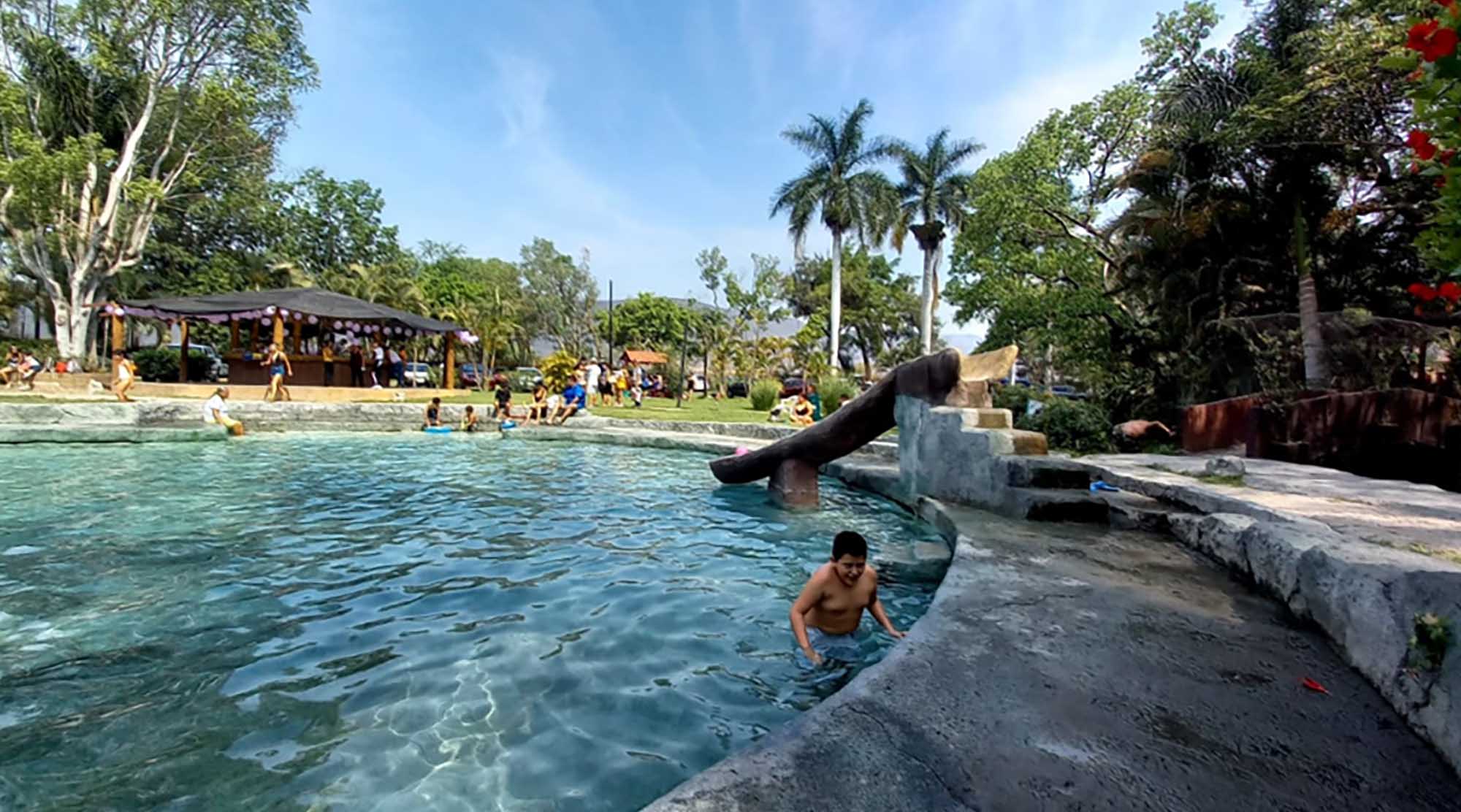 Balneario. Foto de archivo