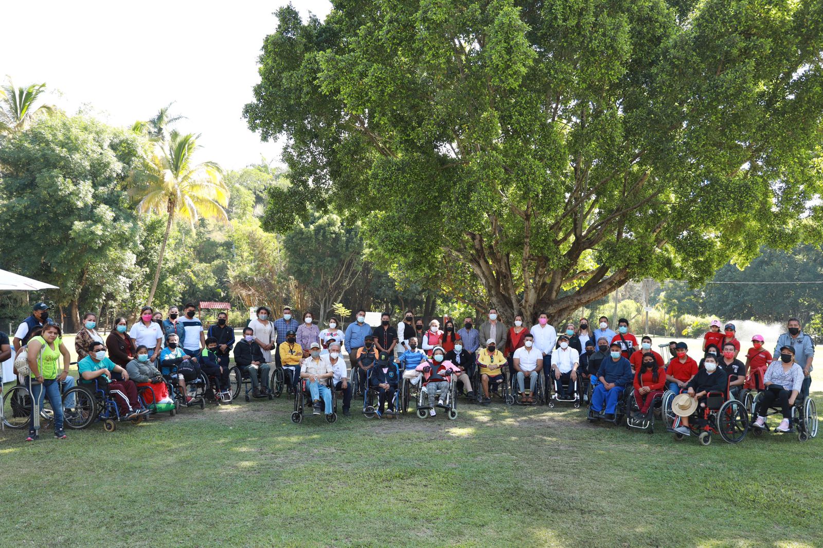 Carlos Franco Ruiz en el Balneario Santa Isabel, en el curso de rehabilitación