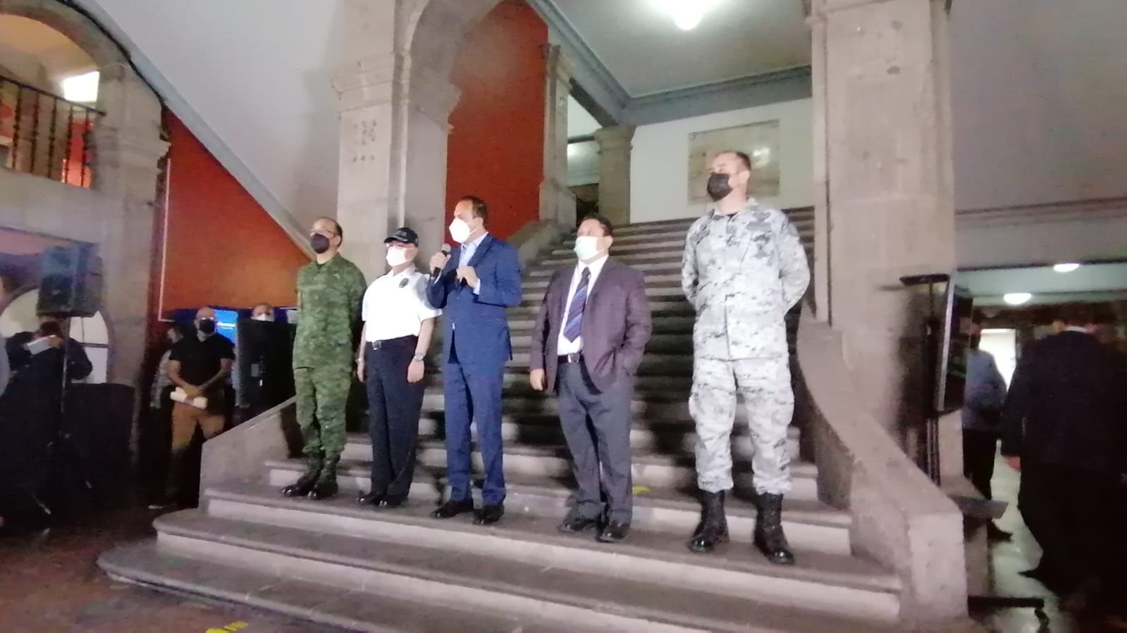Conferencia de prensa gobernador Cuauhtémoc Blanco 
