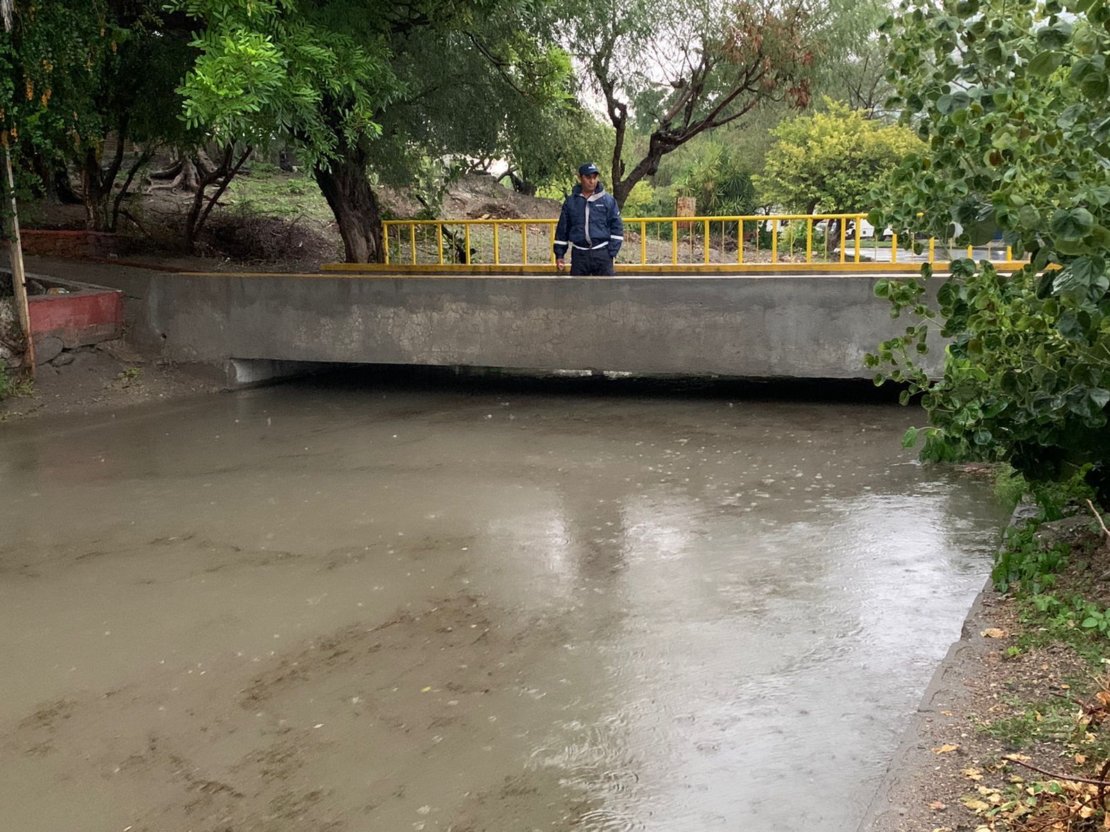 Aspecto lluvias en Tlaquiltenango
