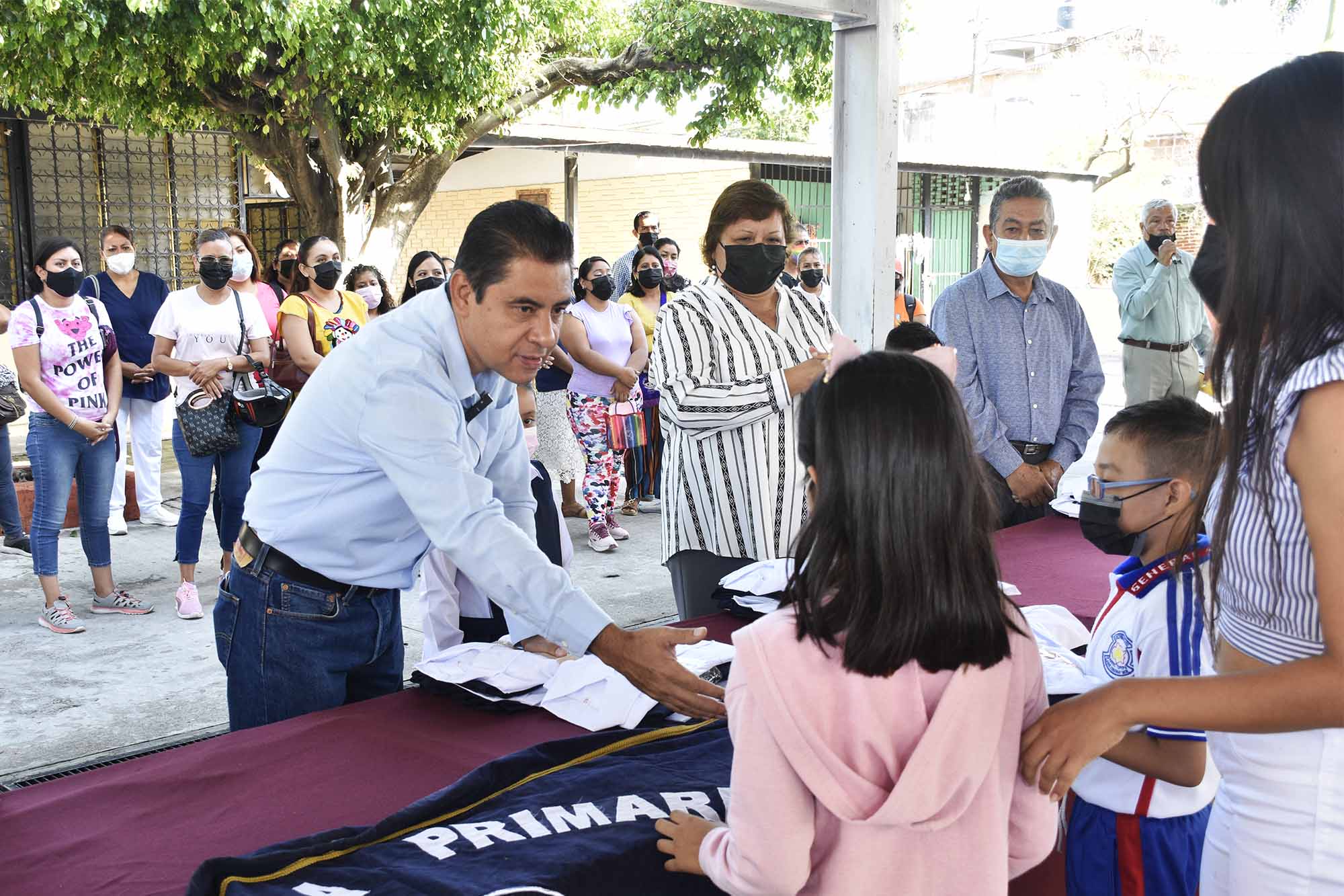 Carlos Franco Ruíz en la primaria Gabriel Tepepa