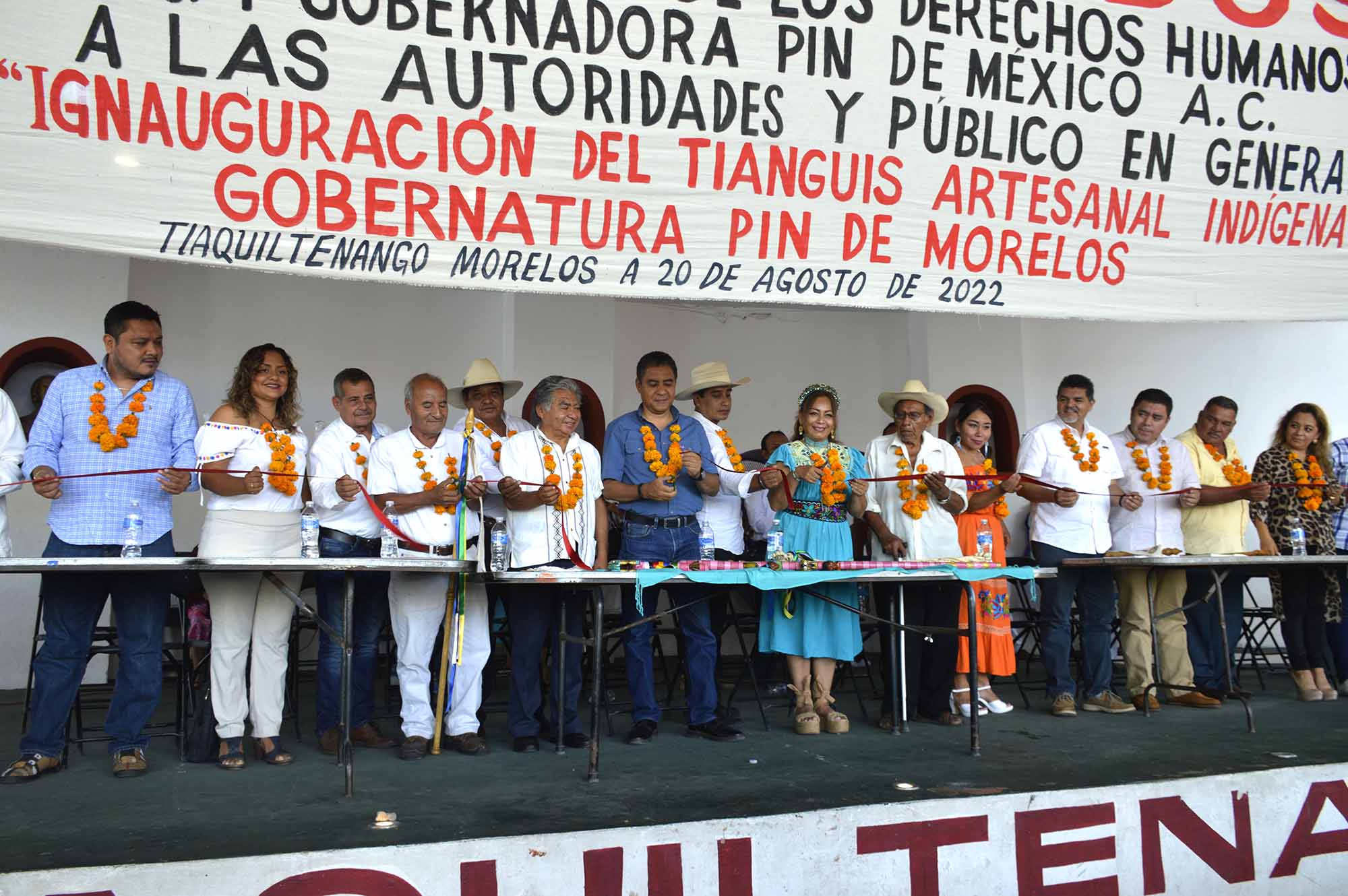 Inauguración Tianguis Artesanal Indígena 